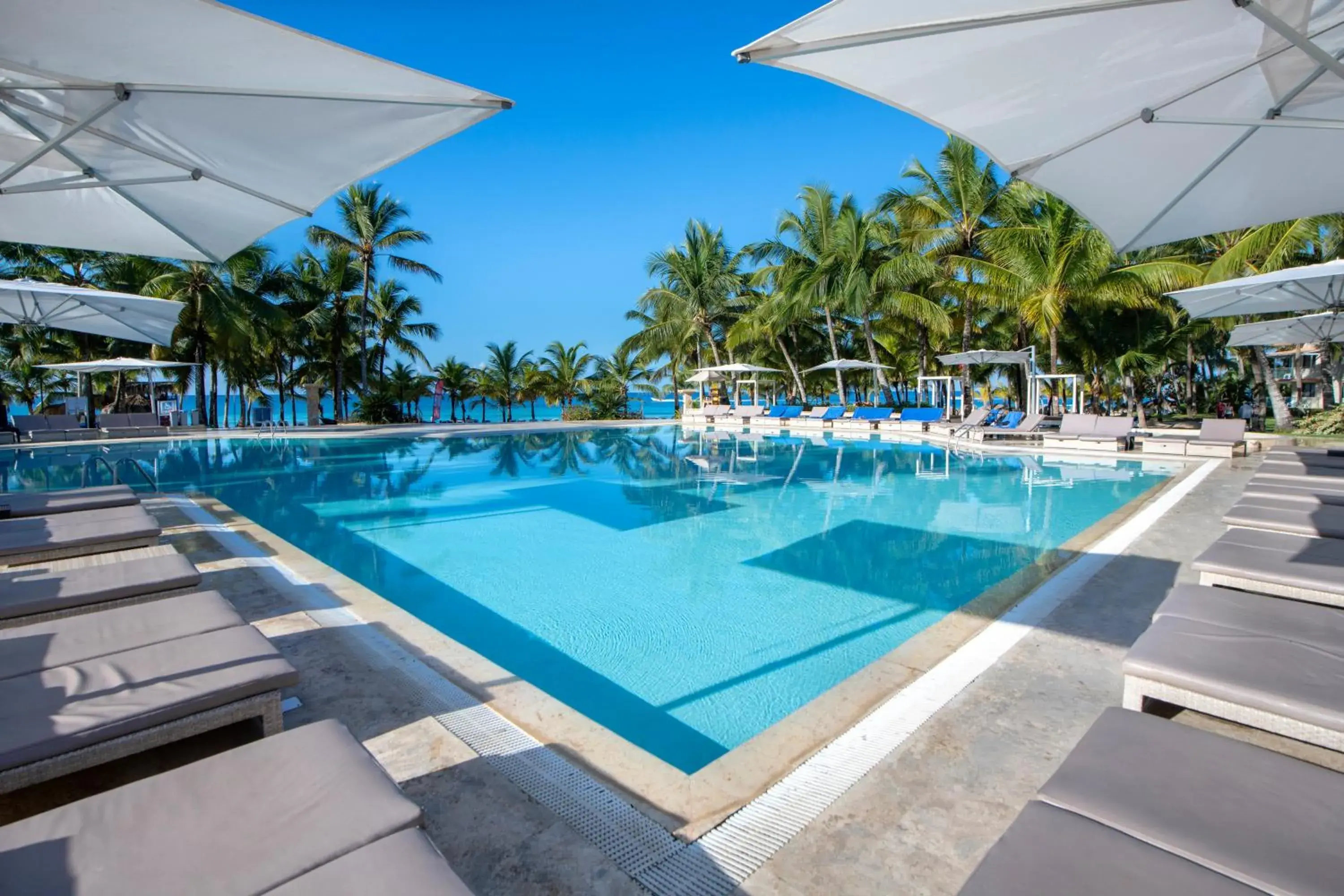 Swimming pool in Viva Dominicus Palace by Wyndham, A Trademark All Inclusive Swimming pool in Viva Dominicus Palace by Wyndham, A Trademark All Inclusive