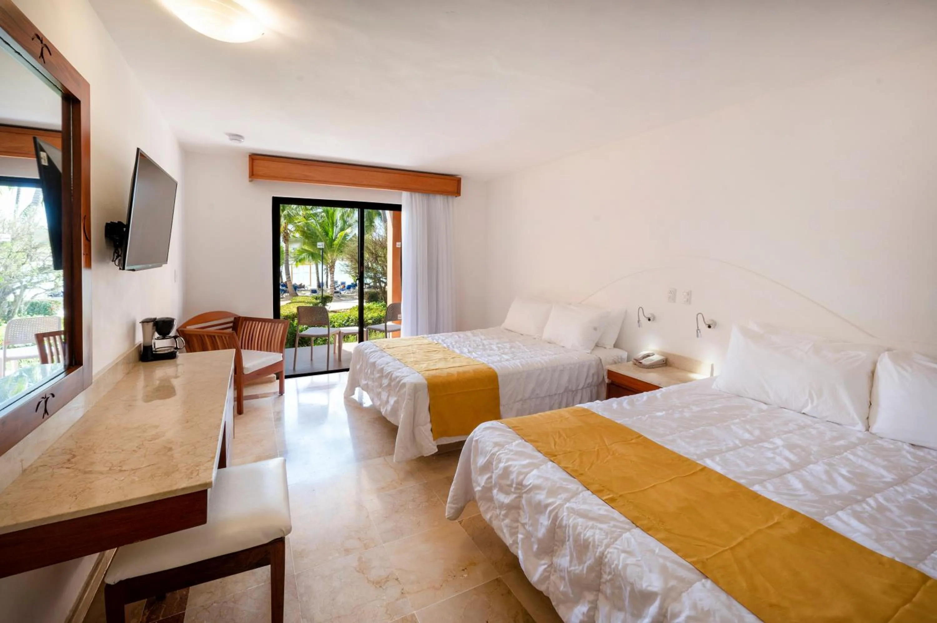 Bed in Viva Dominicus Palace by Wyndham, A Trademark All Inclusive