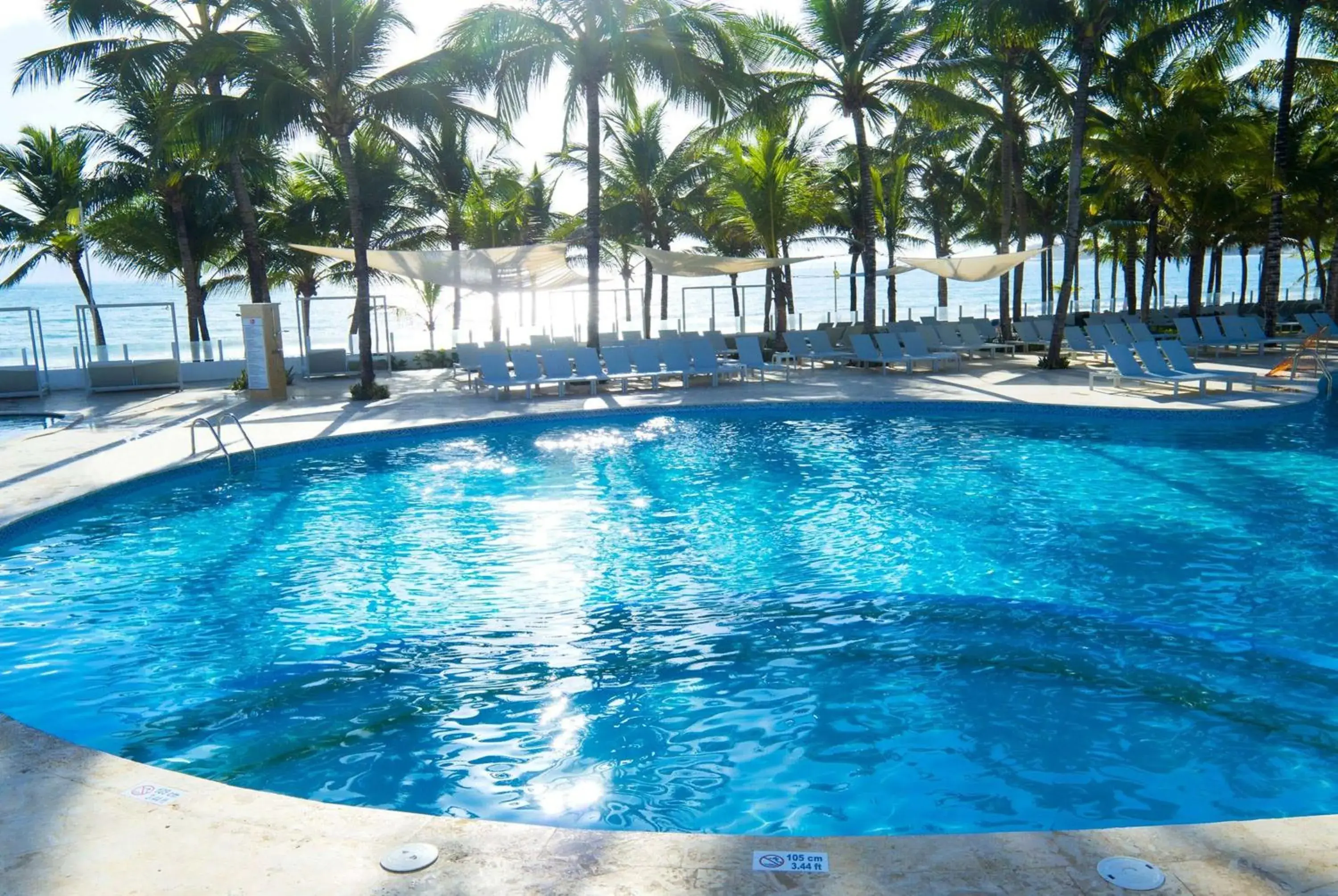 Pool view in Viva Tangerine by Wyndham, A Trademark All Inclusive Pool view in Viva Tangerine by Wyndham, A Trademark All Inclusive