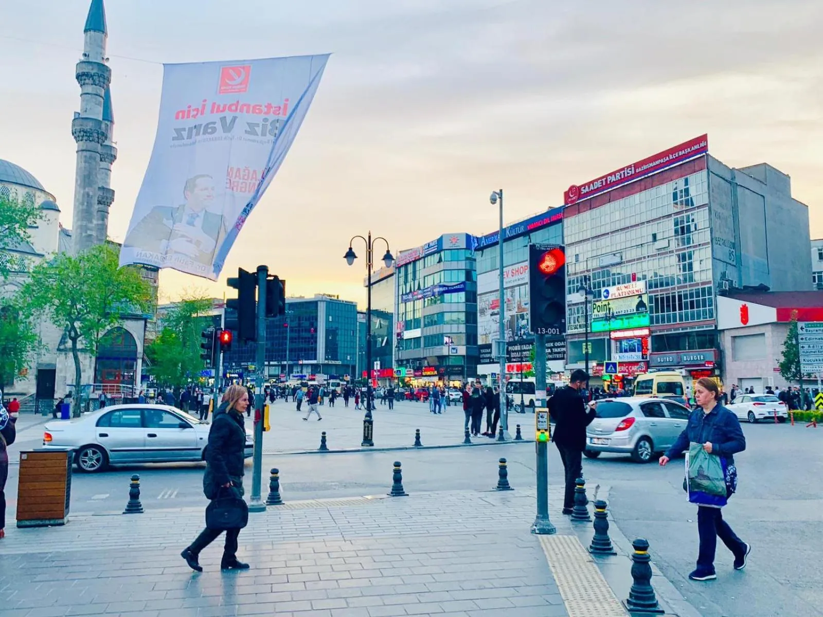 City view in Gumus Palace Suites