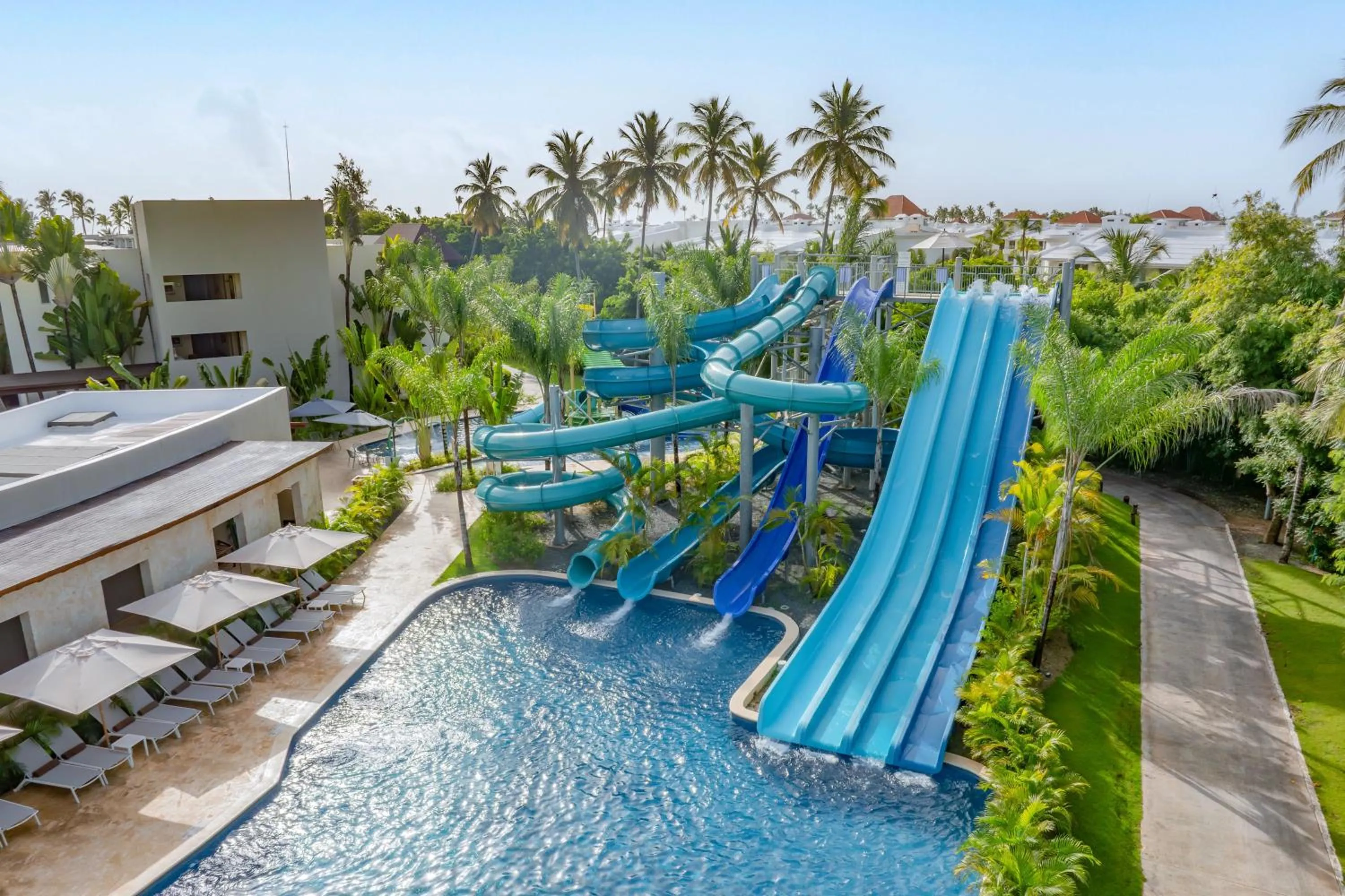 Aqua park in Dreams Royal Beach Punta Cana - All Inclusive