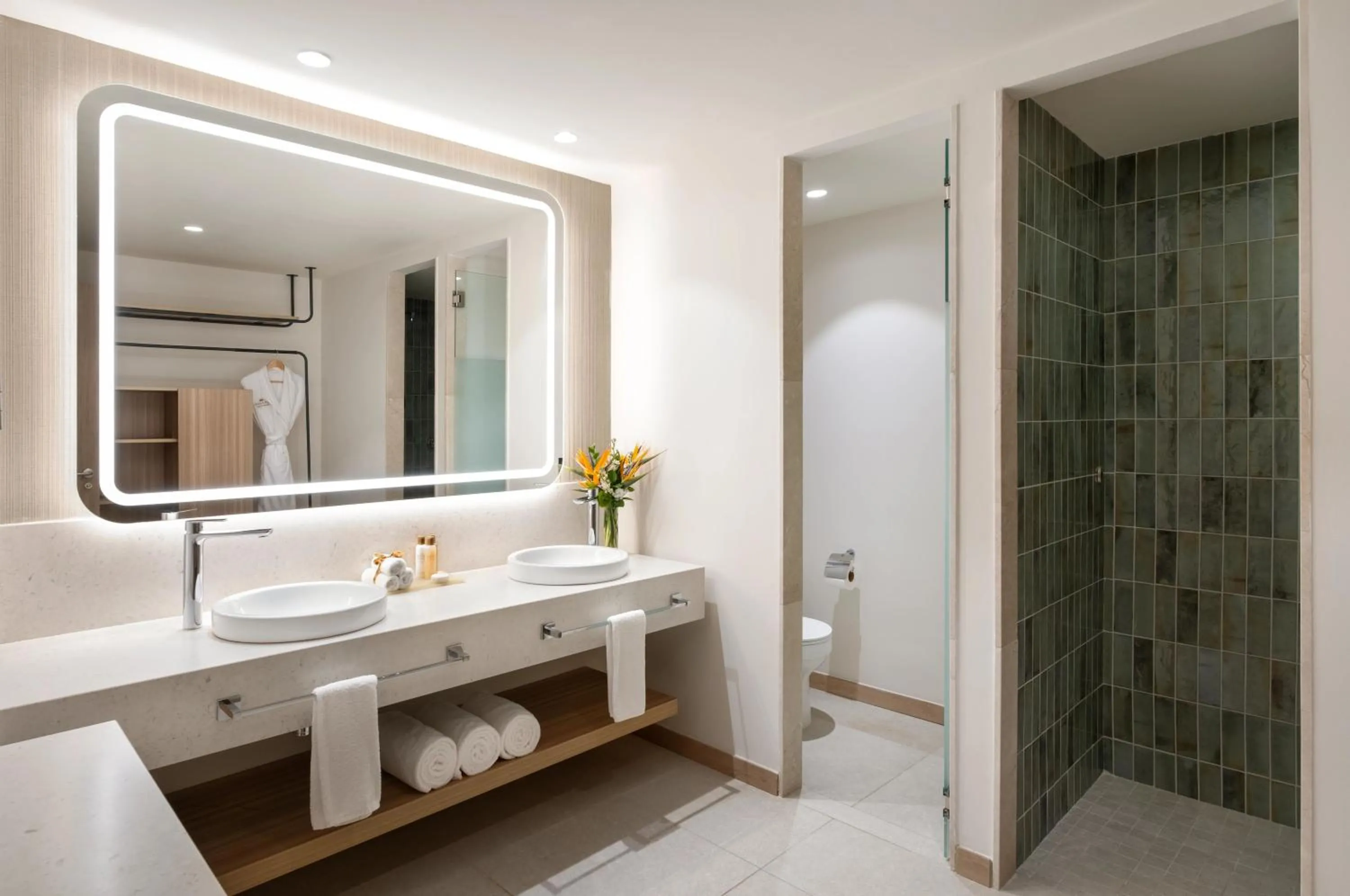 Shower in Dreams Royal Beach Punta Cana - All Inclusive