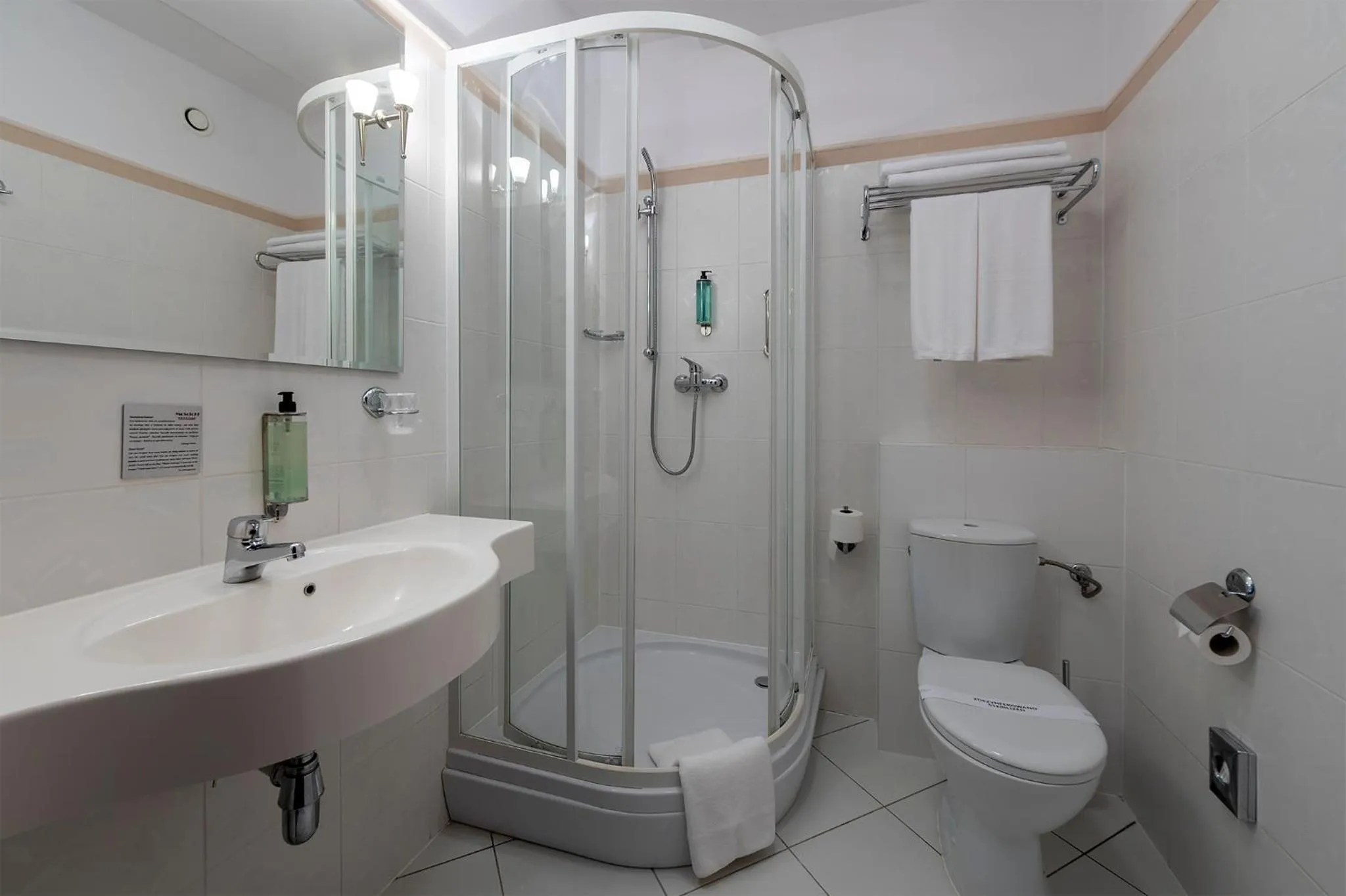 Toilet in Hotel Mościcki