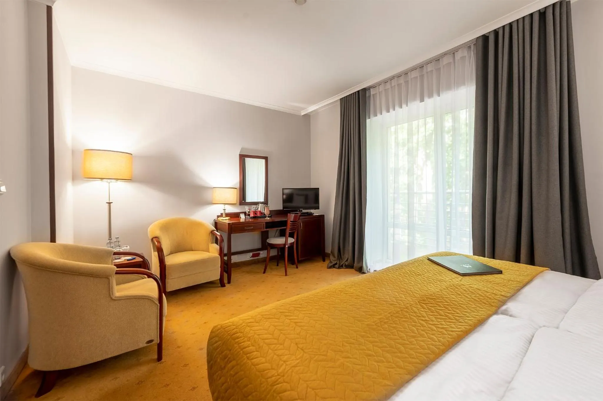 Bed in Hotel Mościcki