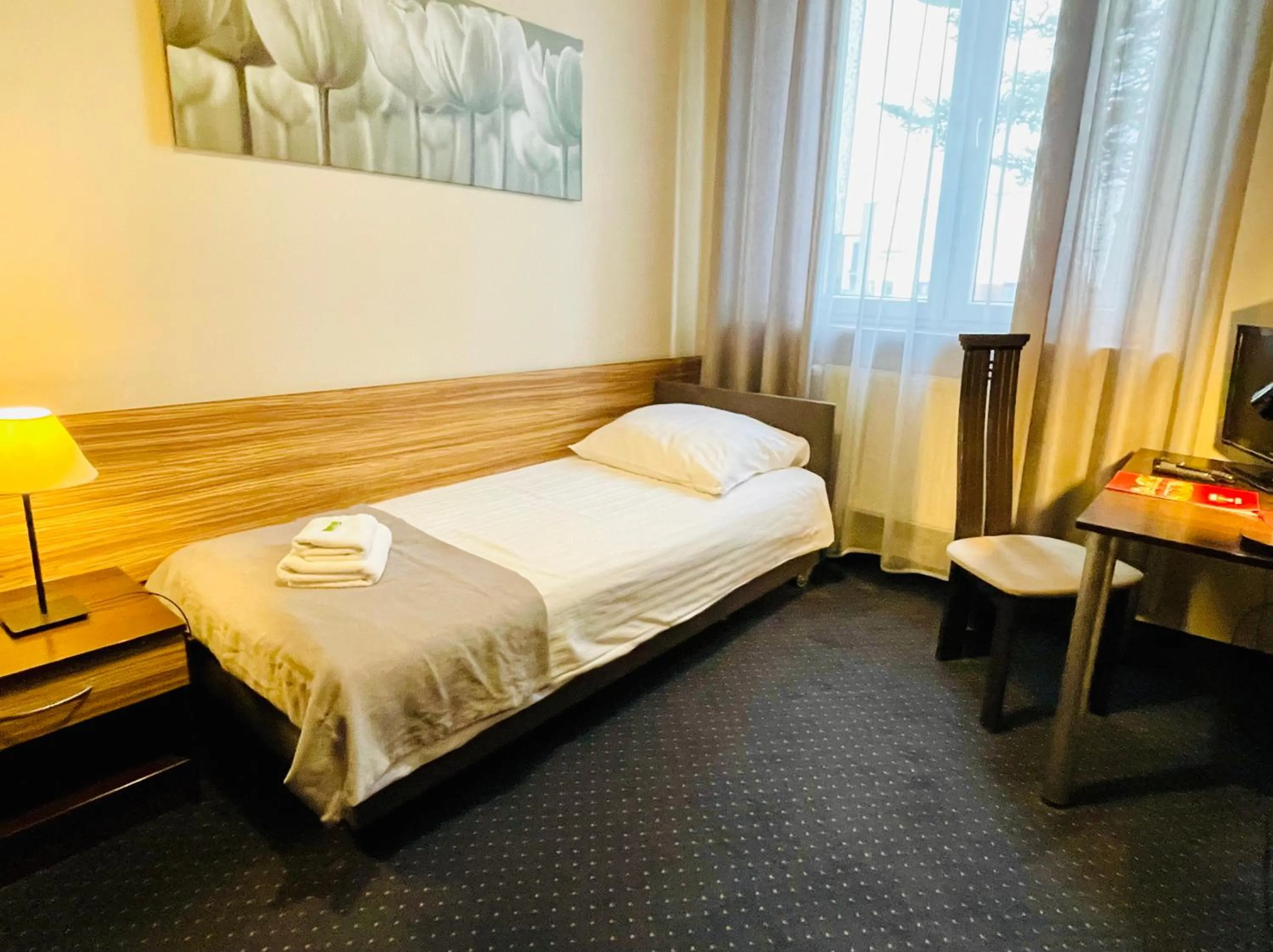 Bed in Hotel Seven 7