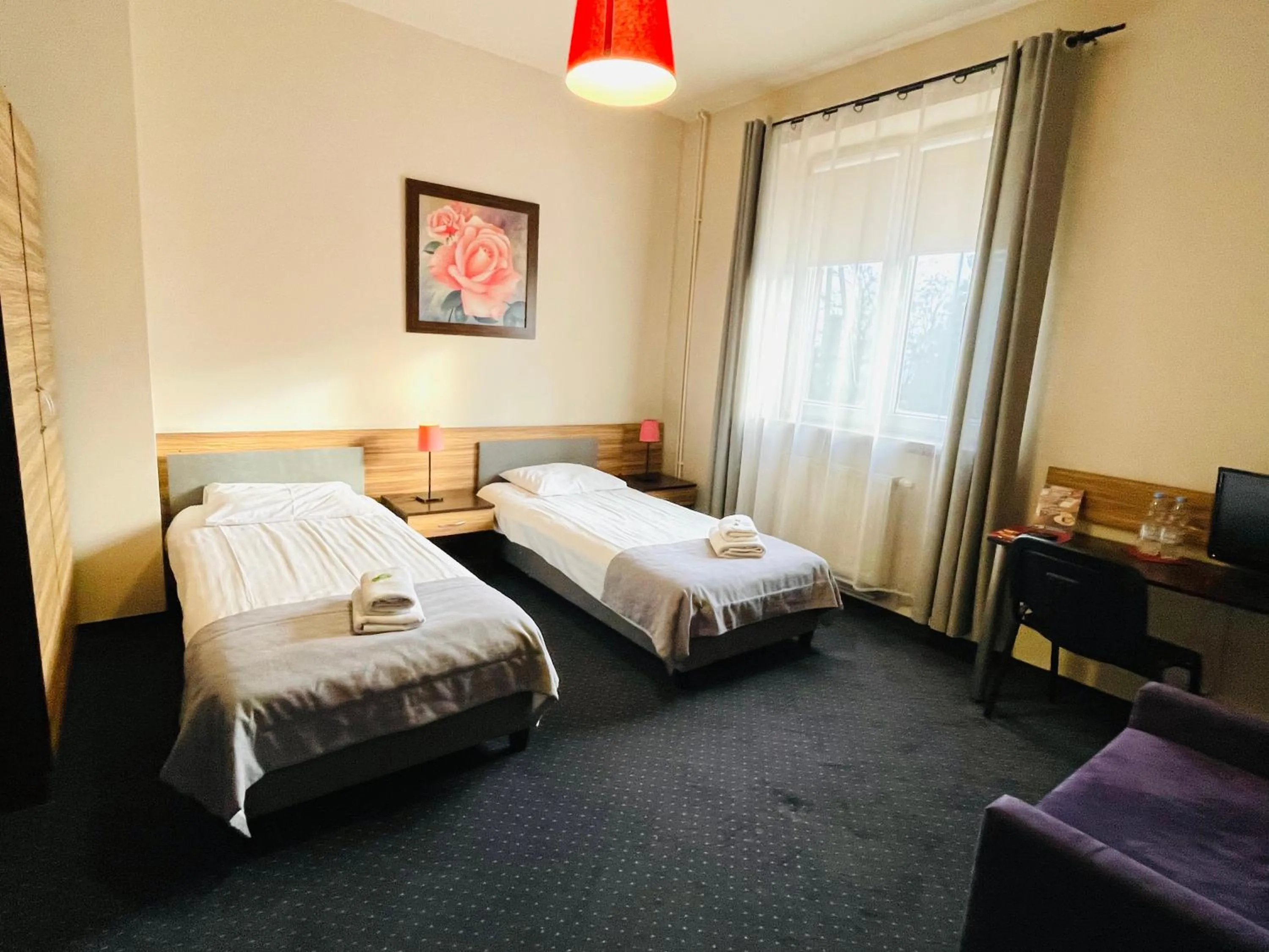 Bed in Hotel Seven 7