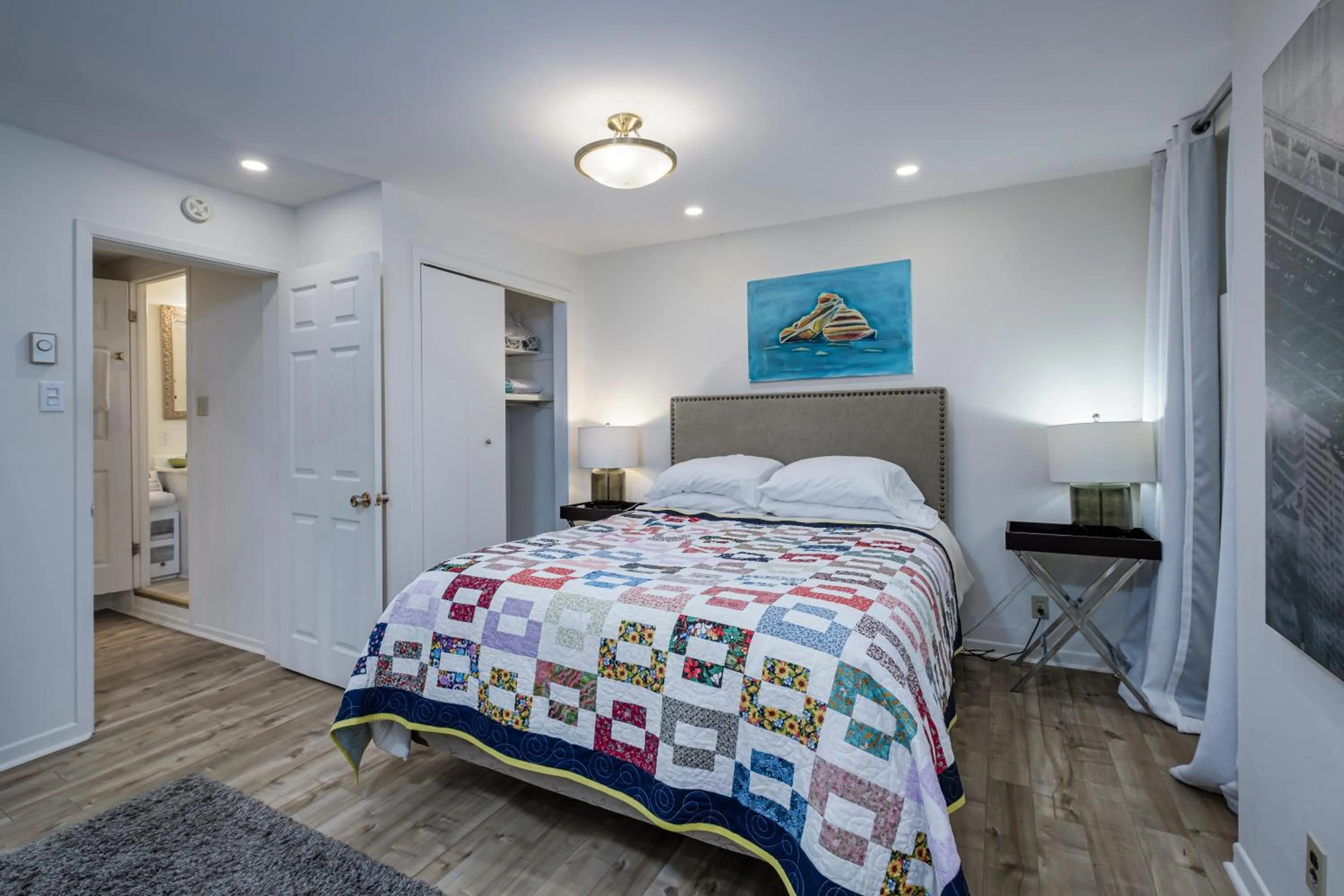 Bed in The Elizabeth Manor Guesthouse