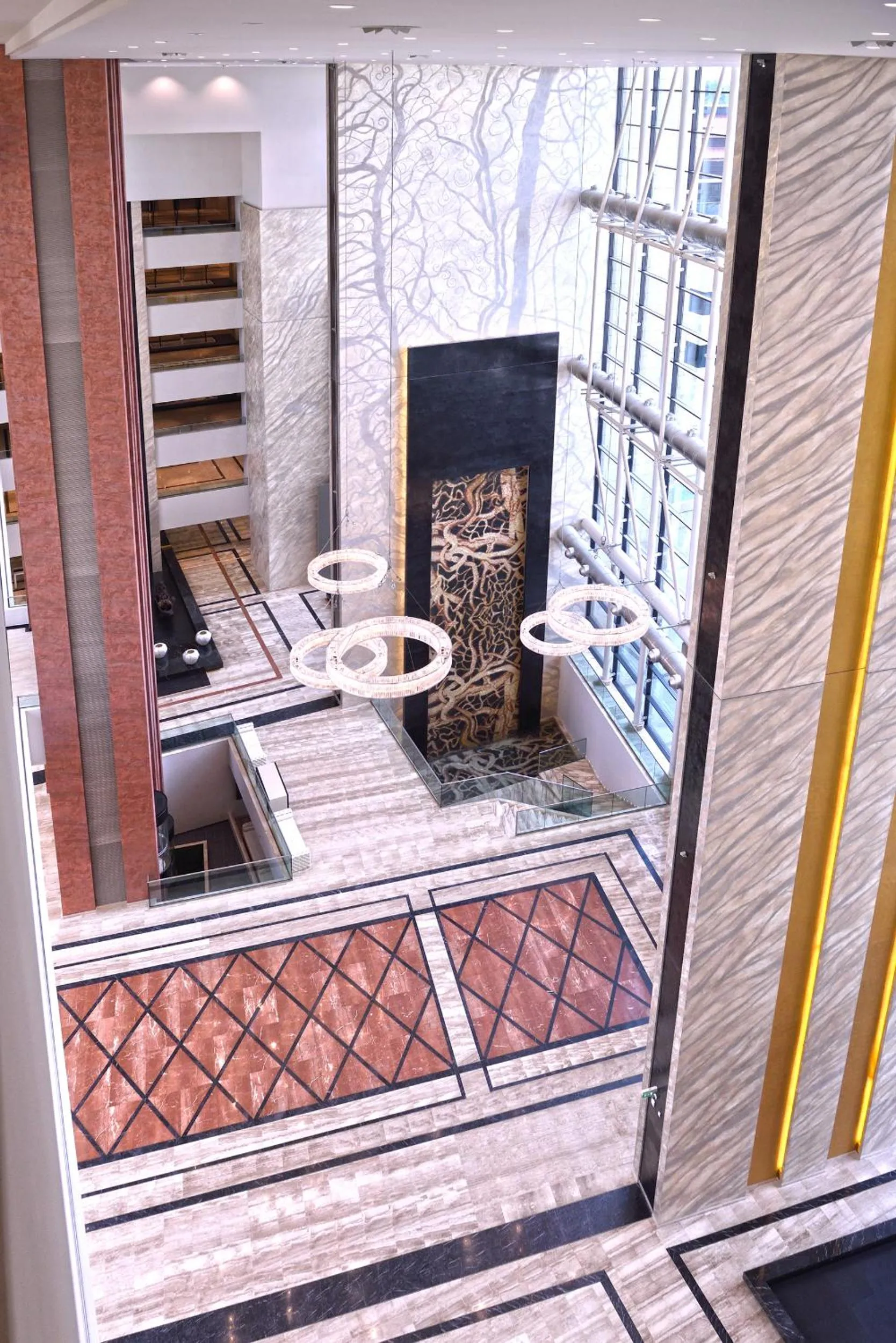 Facade/entrance in Grand Hotel Djibloho