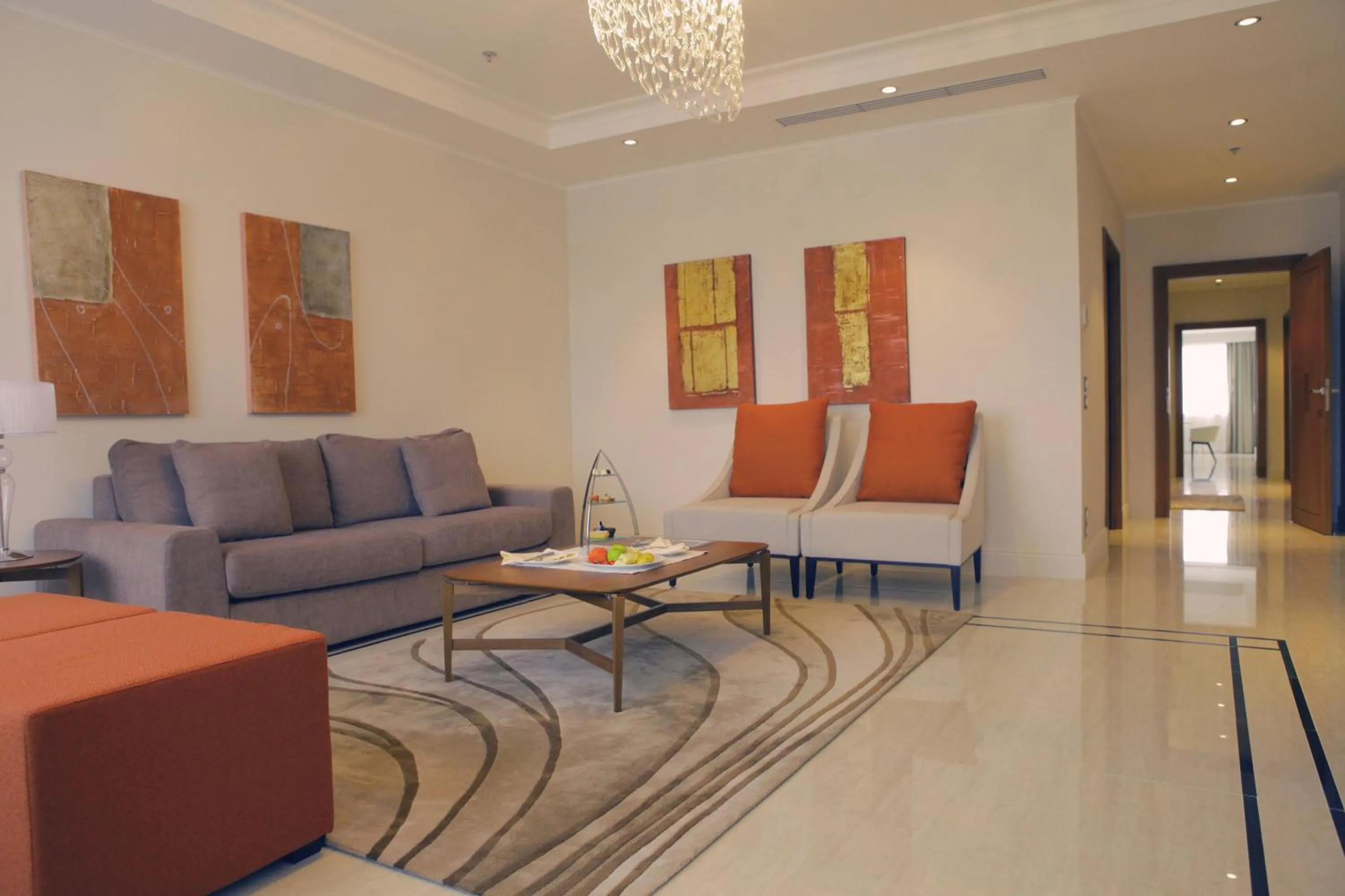 Living room in Grand Hotel Djibloho