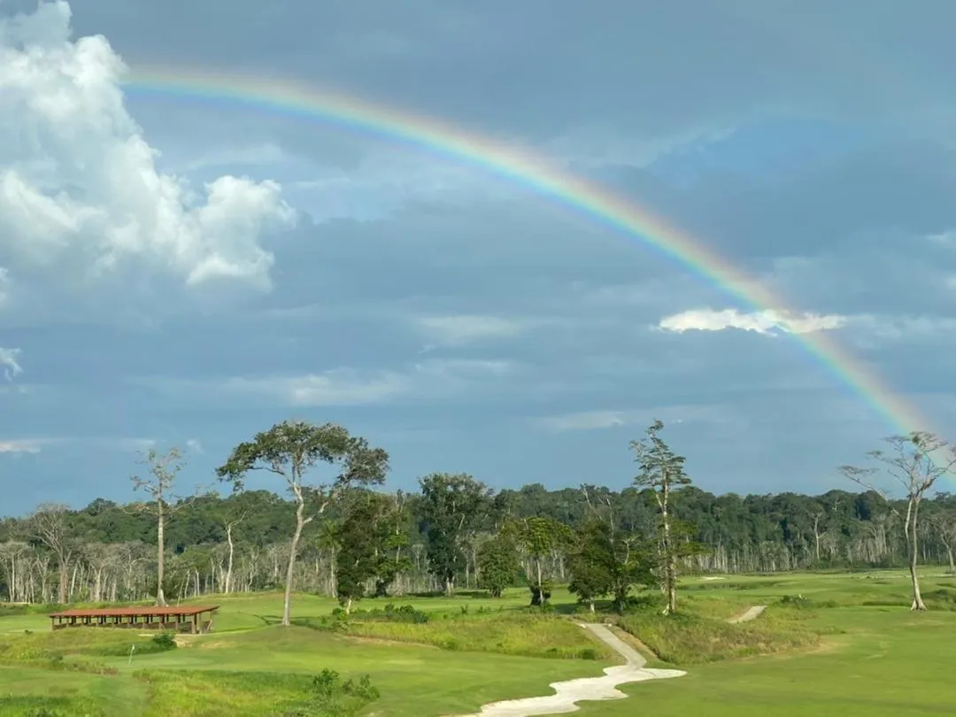 Spring in Grand Hotel Djibloho
