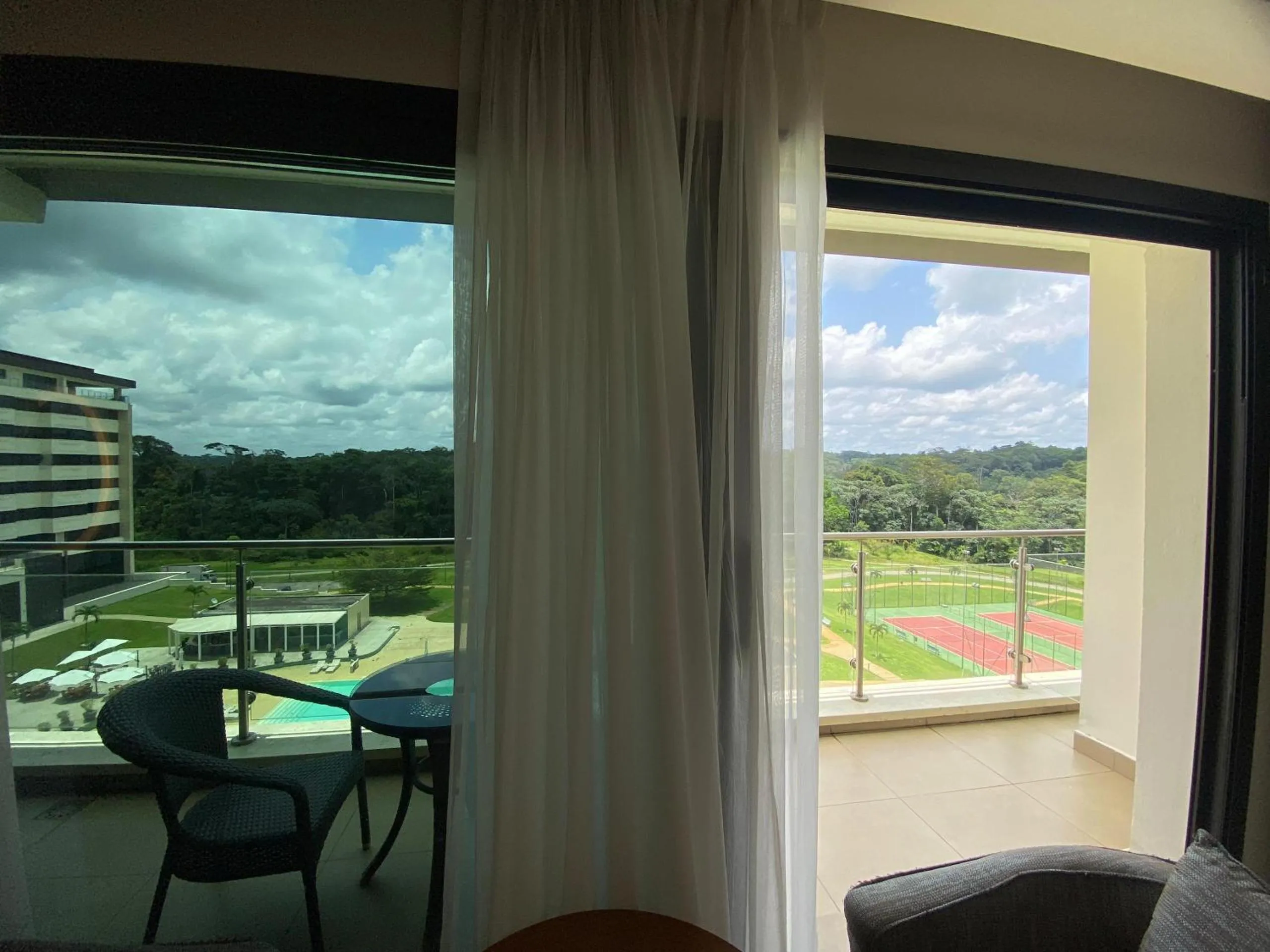 View (from property/room) in Grand Hotel Djibloho