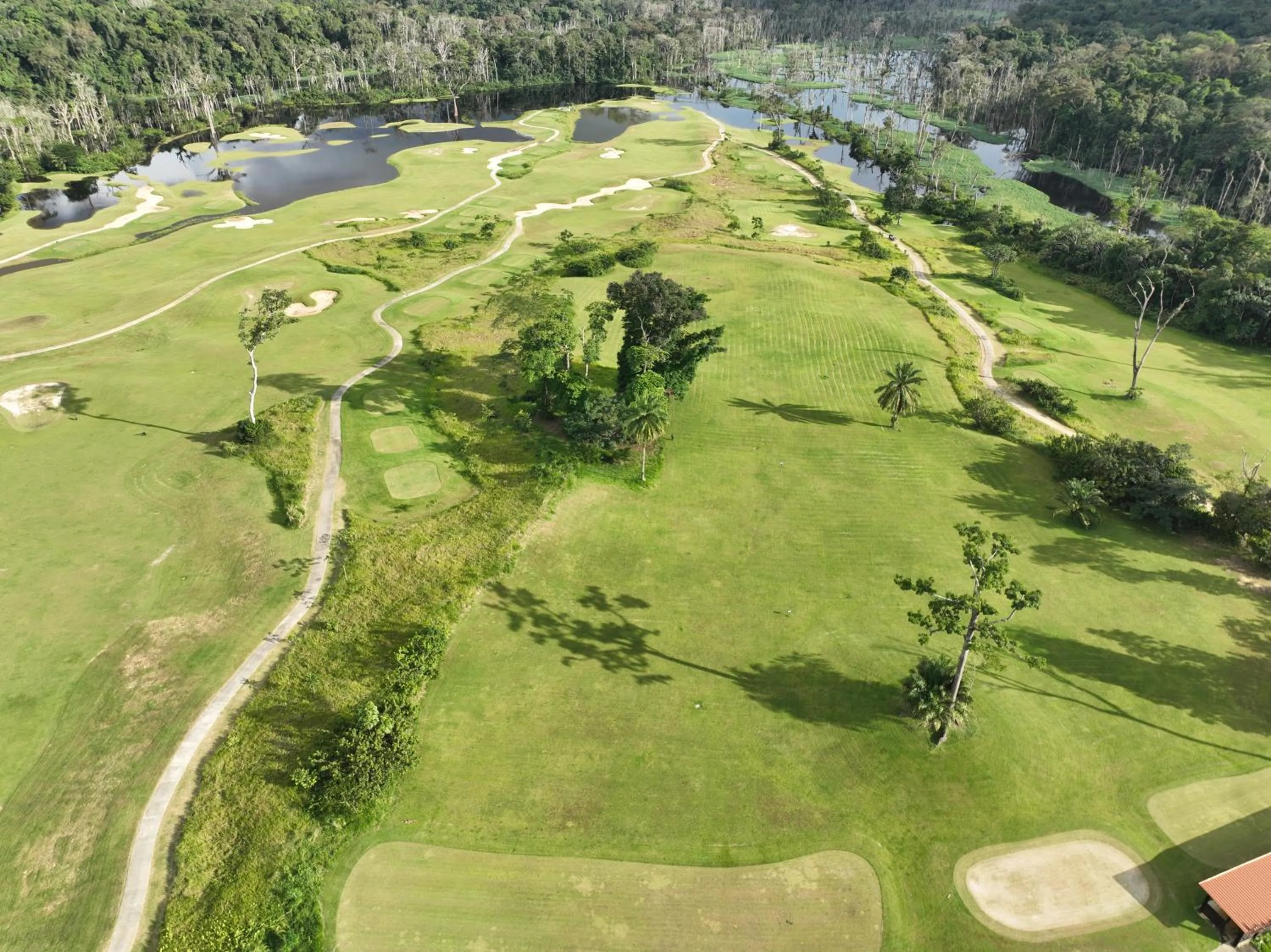 Natural landscape in Grand Hotel Djibloho