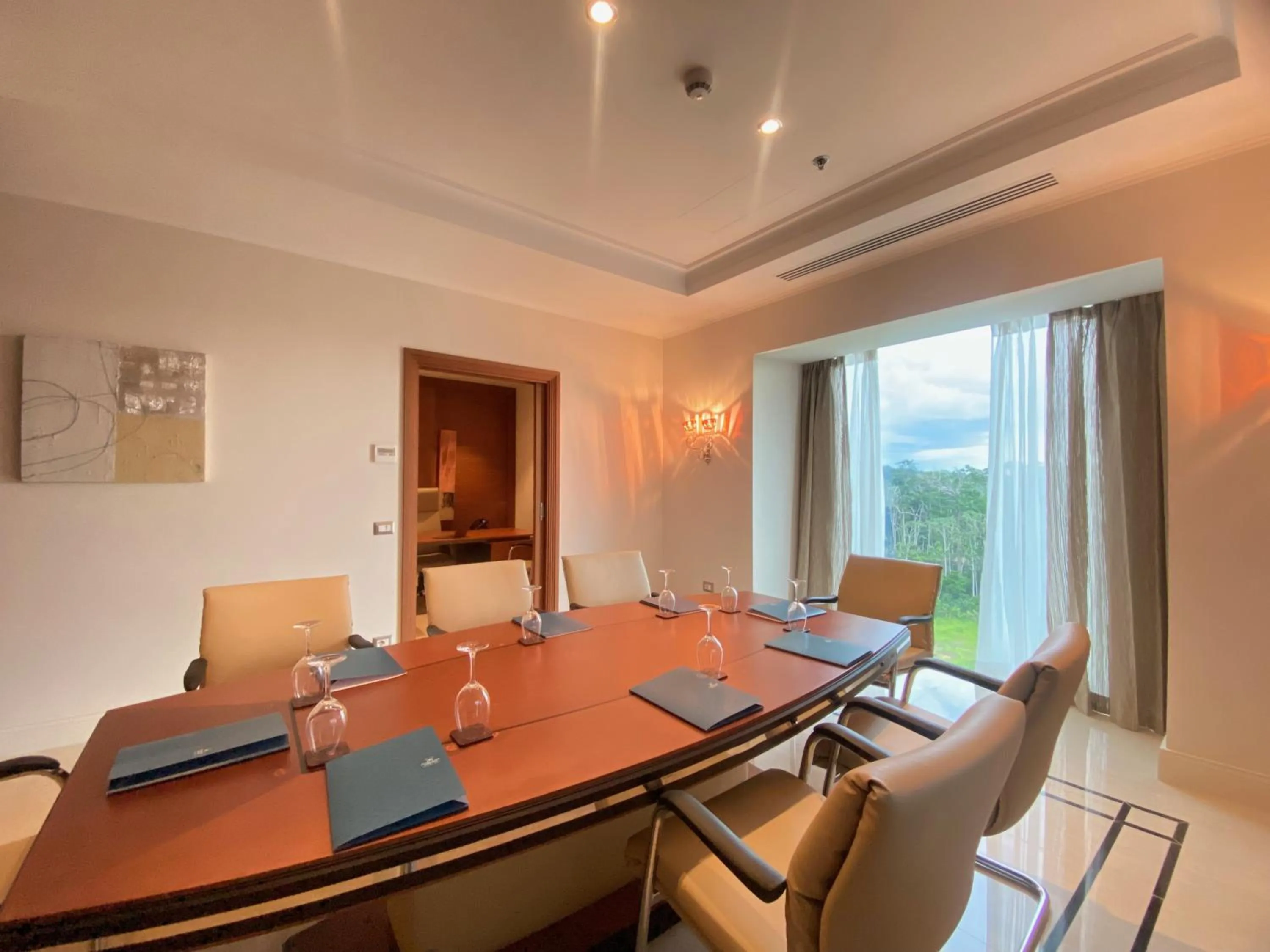 Living room in Grand Hotel Djibloho