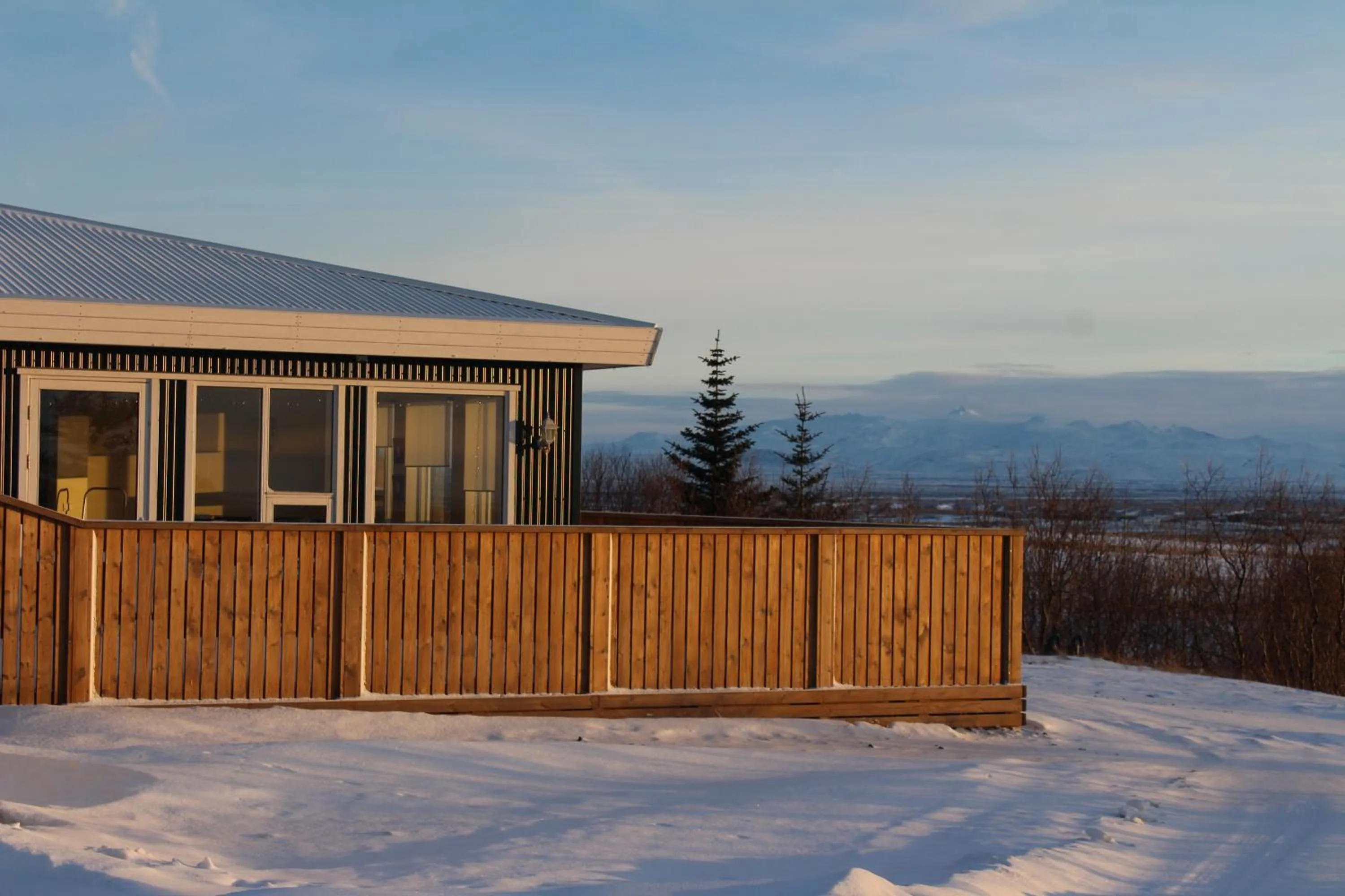 Winter in Skeiðvellir Villa