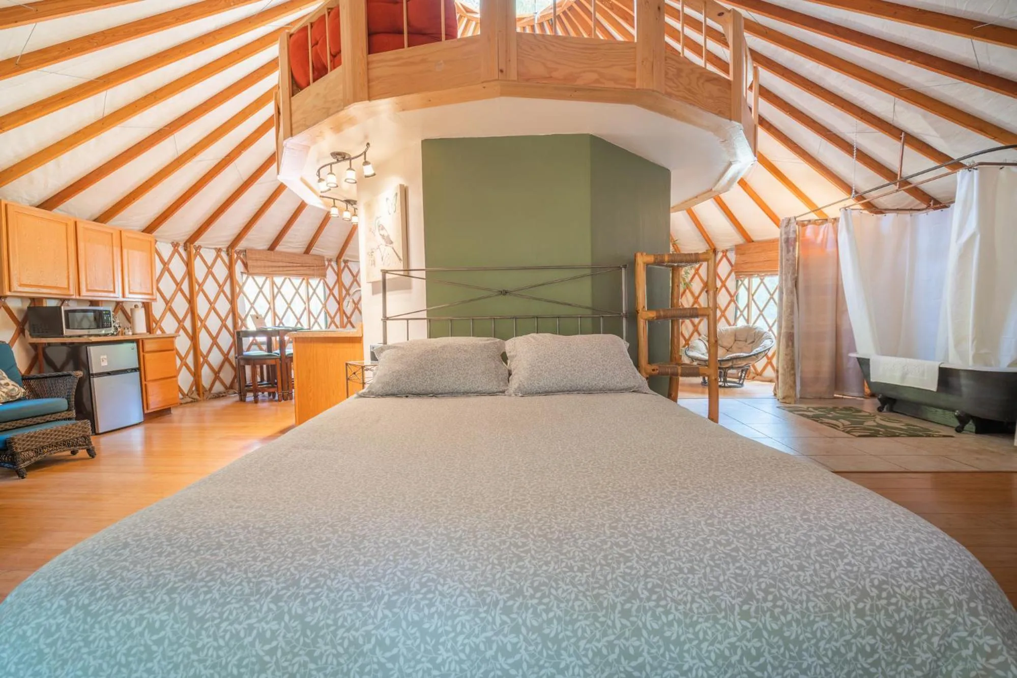 Bed in Strawhouse Resorts