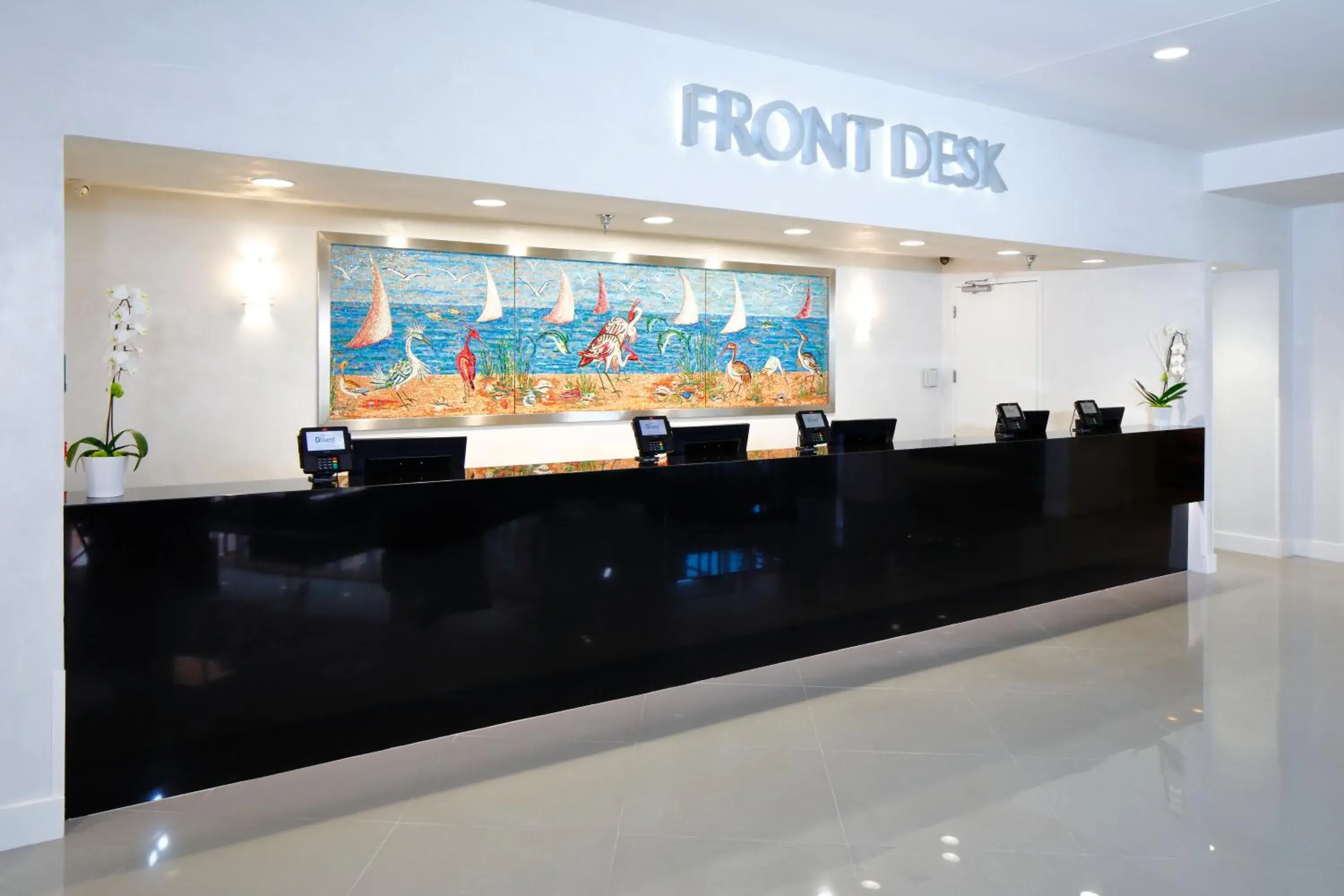 Lobby or reception in Perdido Beach Resort Lobby or reception in Perdido Beach Resort