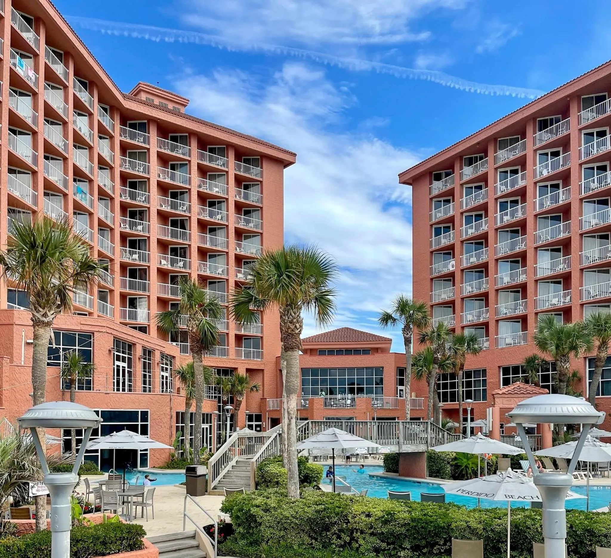 Property building in Perdido Beach Resort