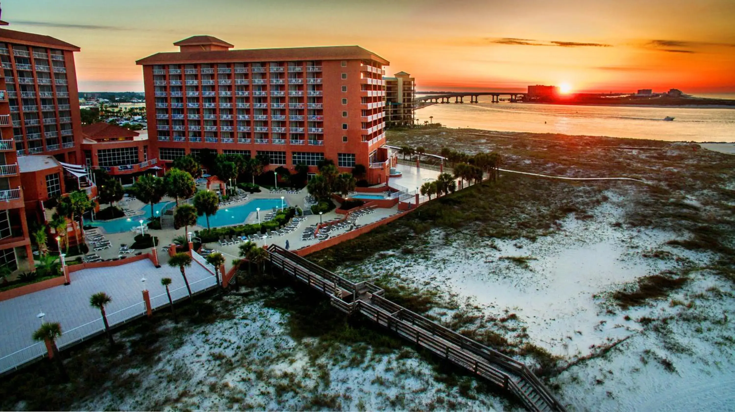 Bird's eye view in Perdido Beach Resort Bird's eye view in Perdido Beach Resort