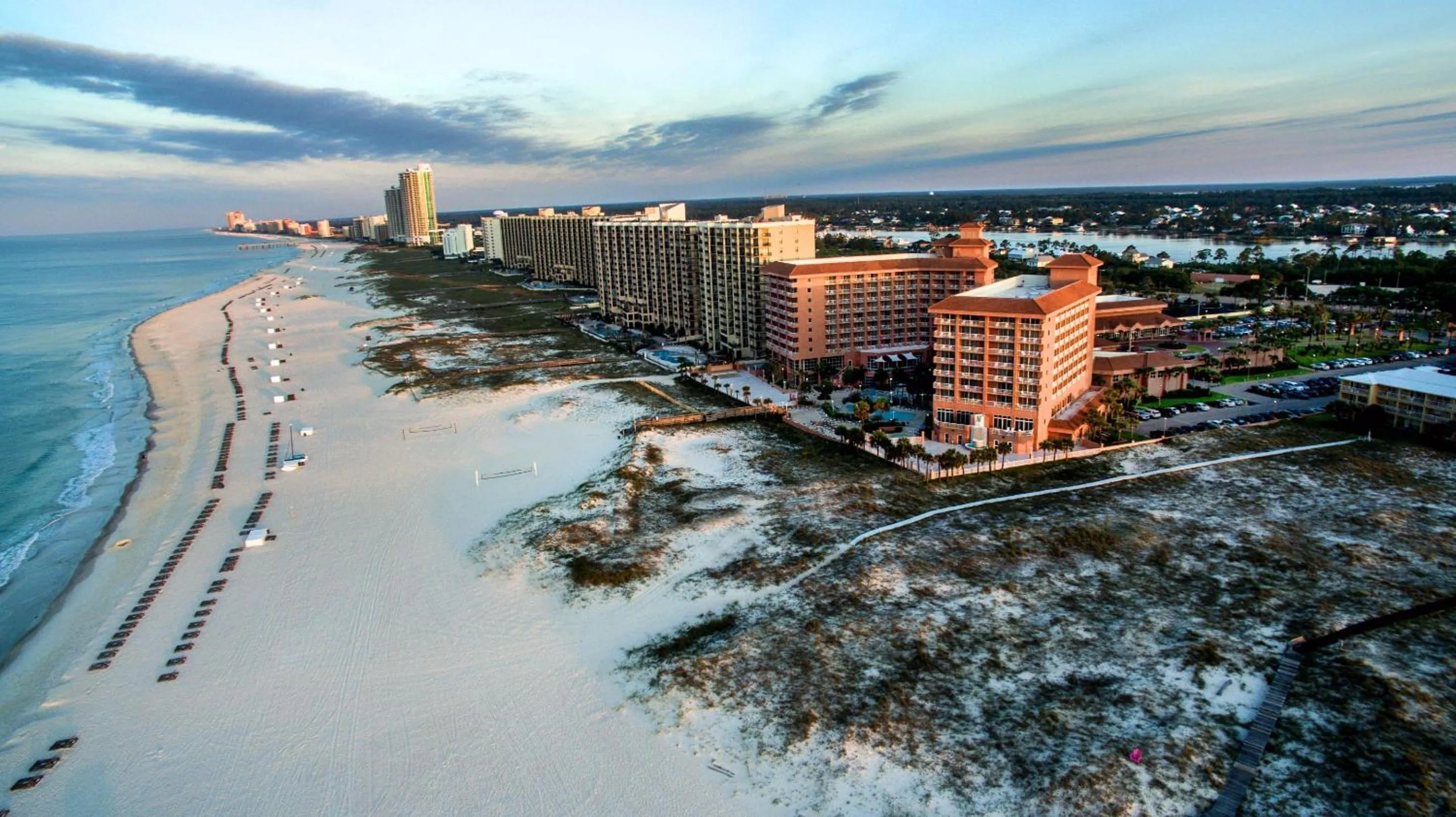 Bird's eye view in Perdido Beach Resort