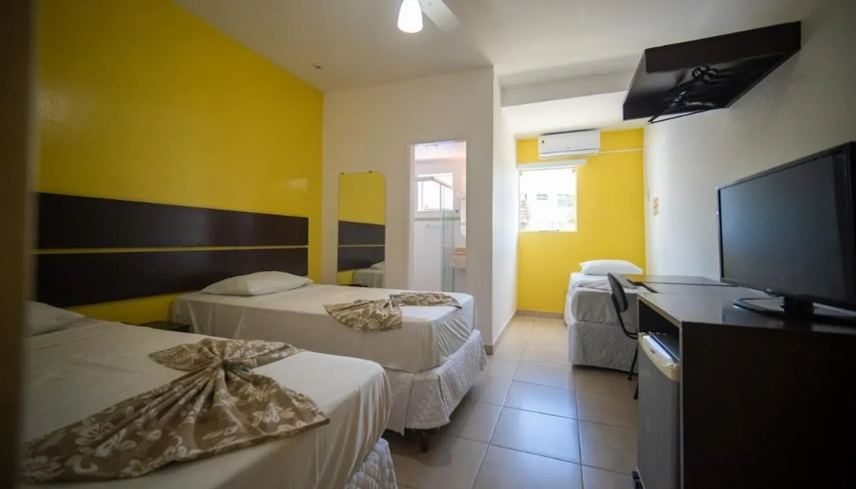 Bedroom, Bed in Hotel do Sol Executive