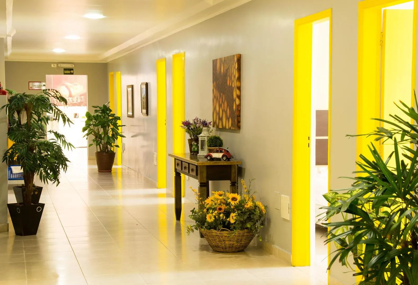 Lobby or reception in Hotel do Sol Executive