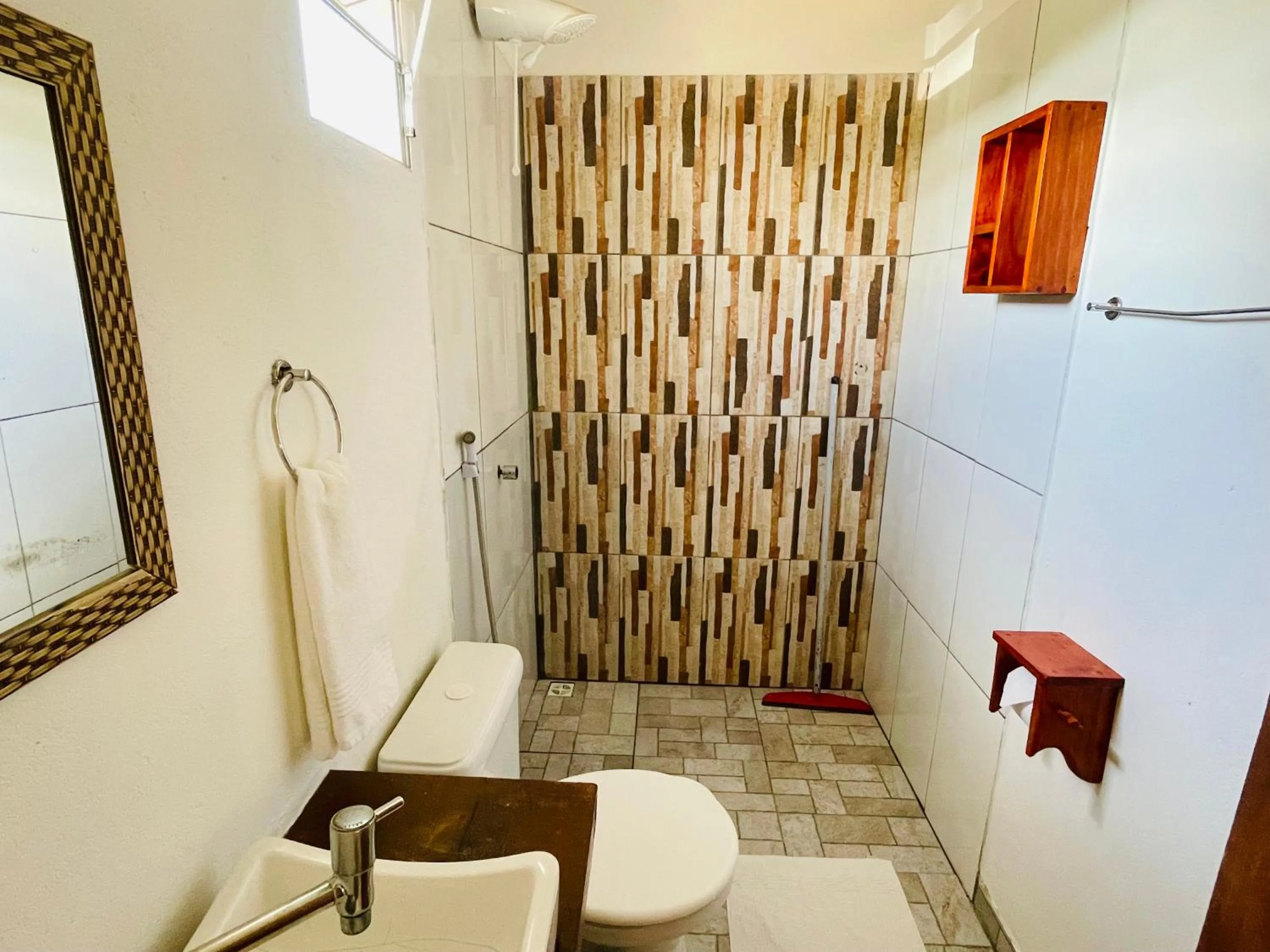 Bathroom in Pousada Aquarela