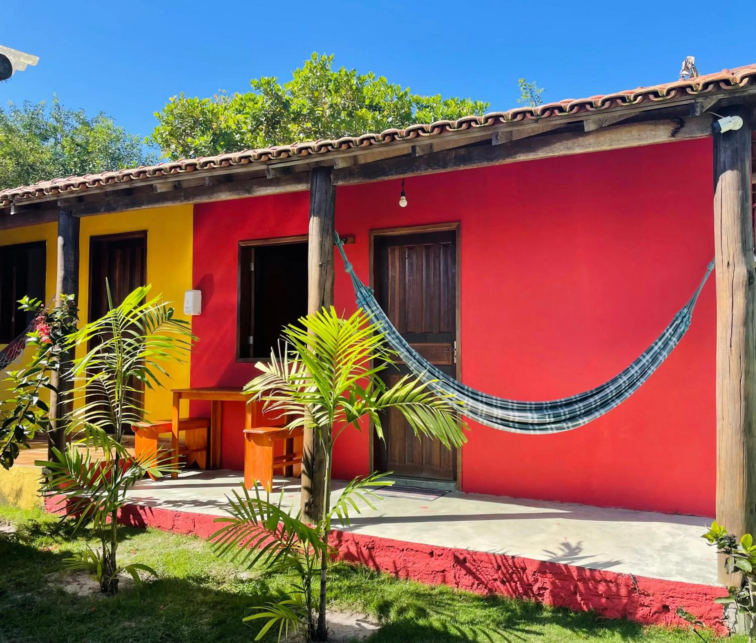Patio in Pousada Aquarela