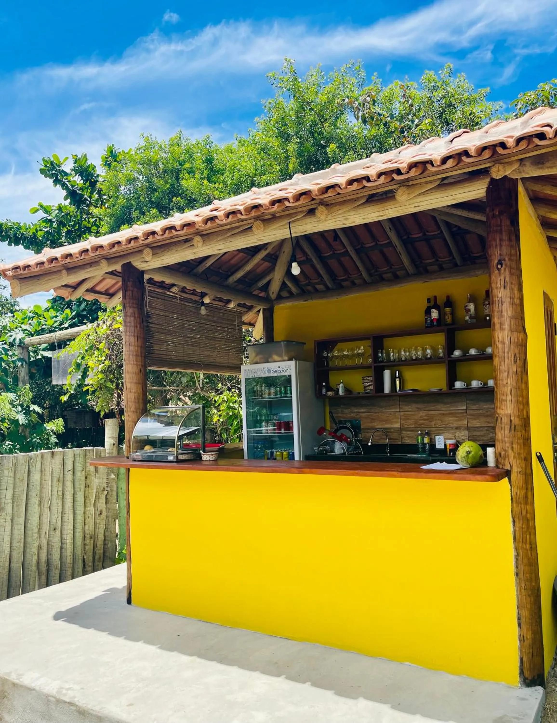 Food and drinks in Pousada Aquarela