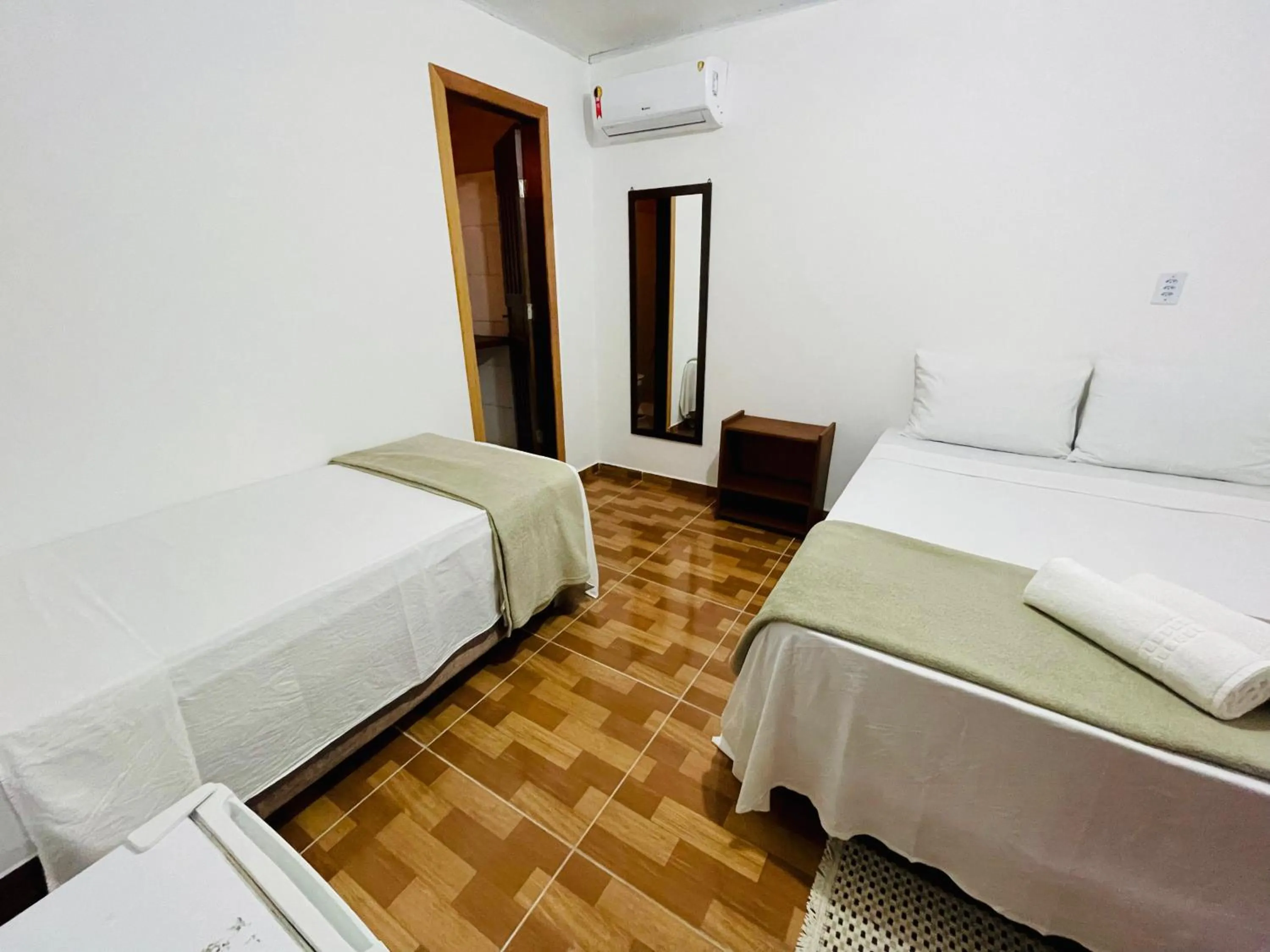 Bedroom, Bed in Pousada Aquarela