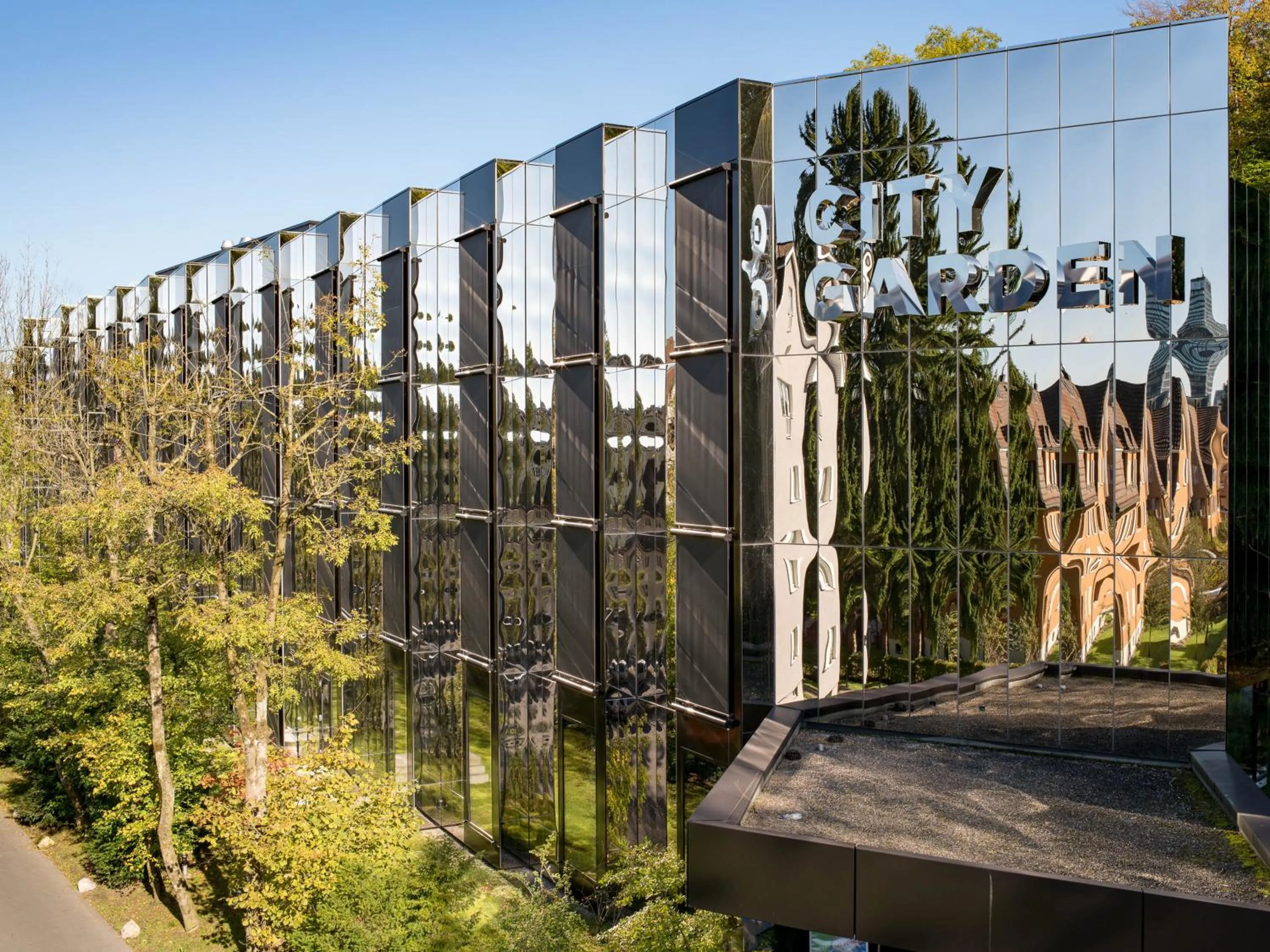 Property building in City Garden Hotel
