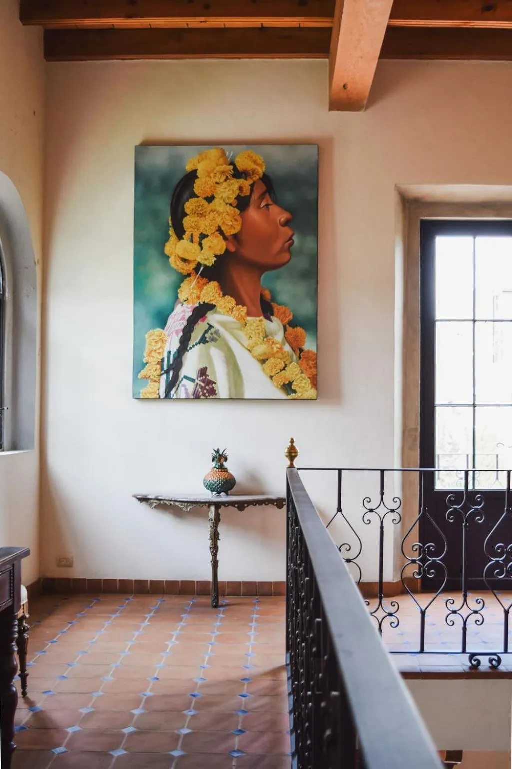 Decorative detail in Casa Don Pascual Hotel Boutique Sweet Home