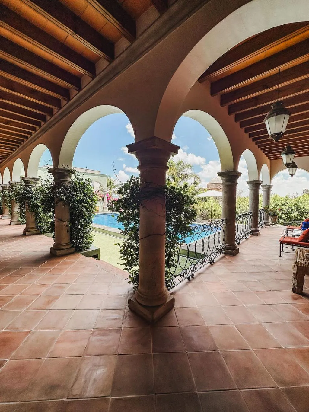 Pool view in Casa Don Pascual Hotel Boutique Sweet Home