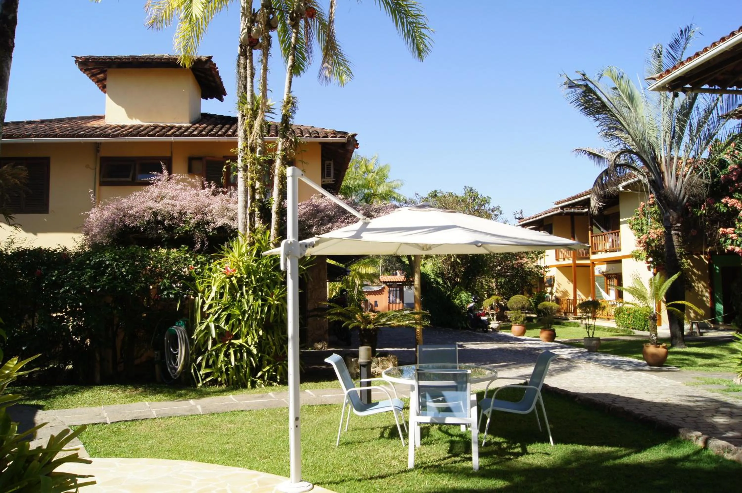 Garden view in Pousada Paisagem