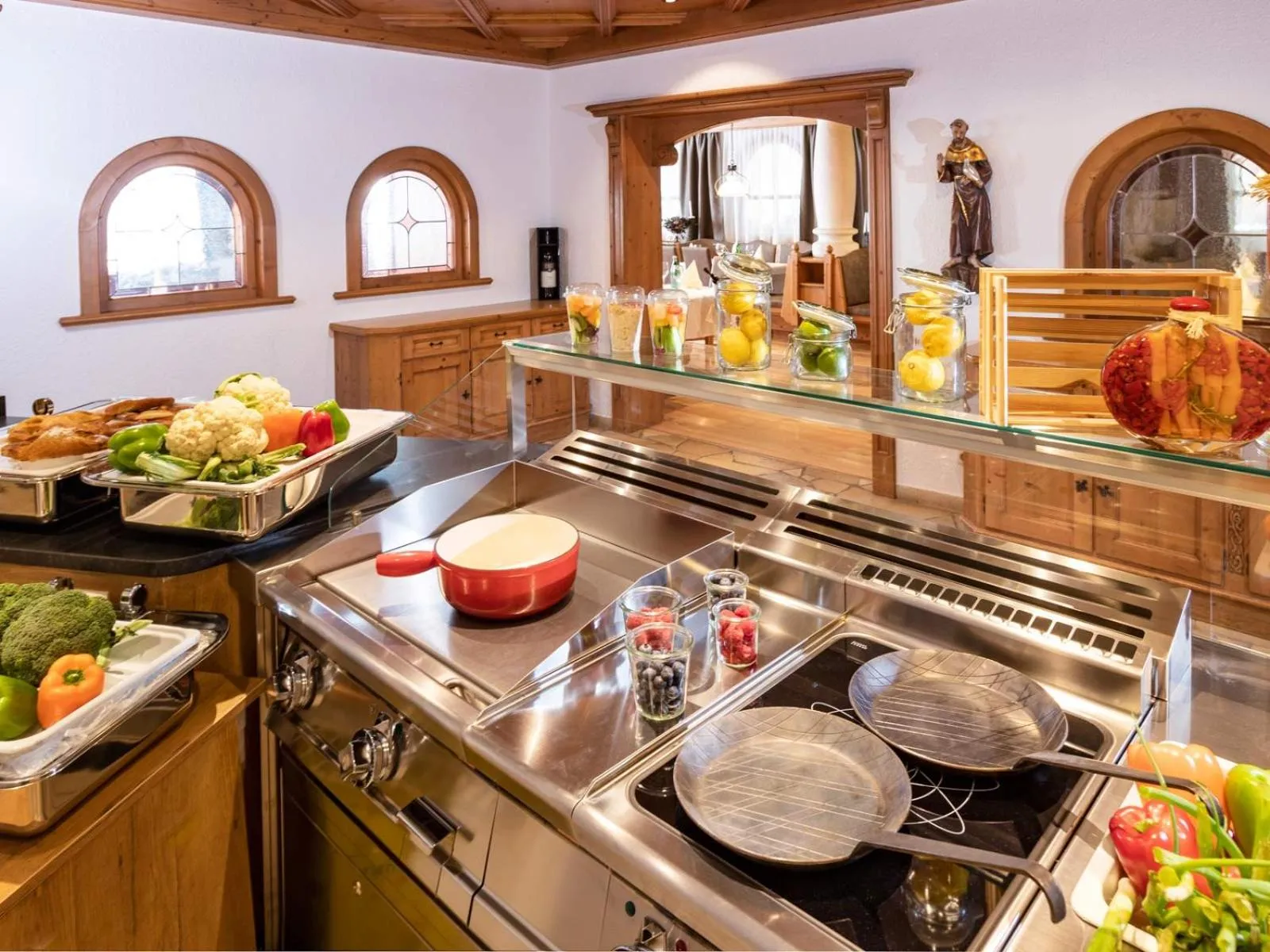 American breakfast in Seiblishof Superior Hotel Ischgl