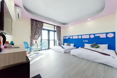 Quadruple Room in Kenting Aqual Inn Quadruple Room in Kenting Aqual Inn