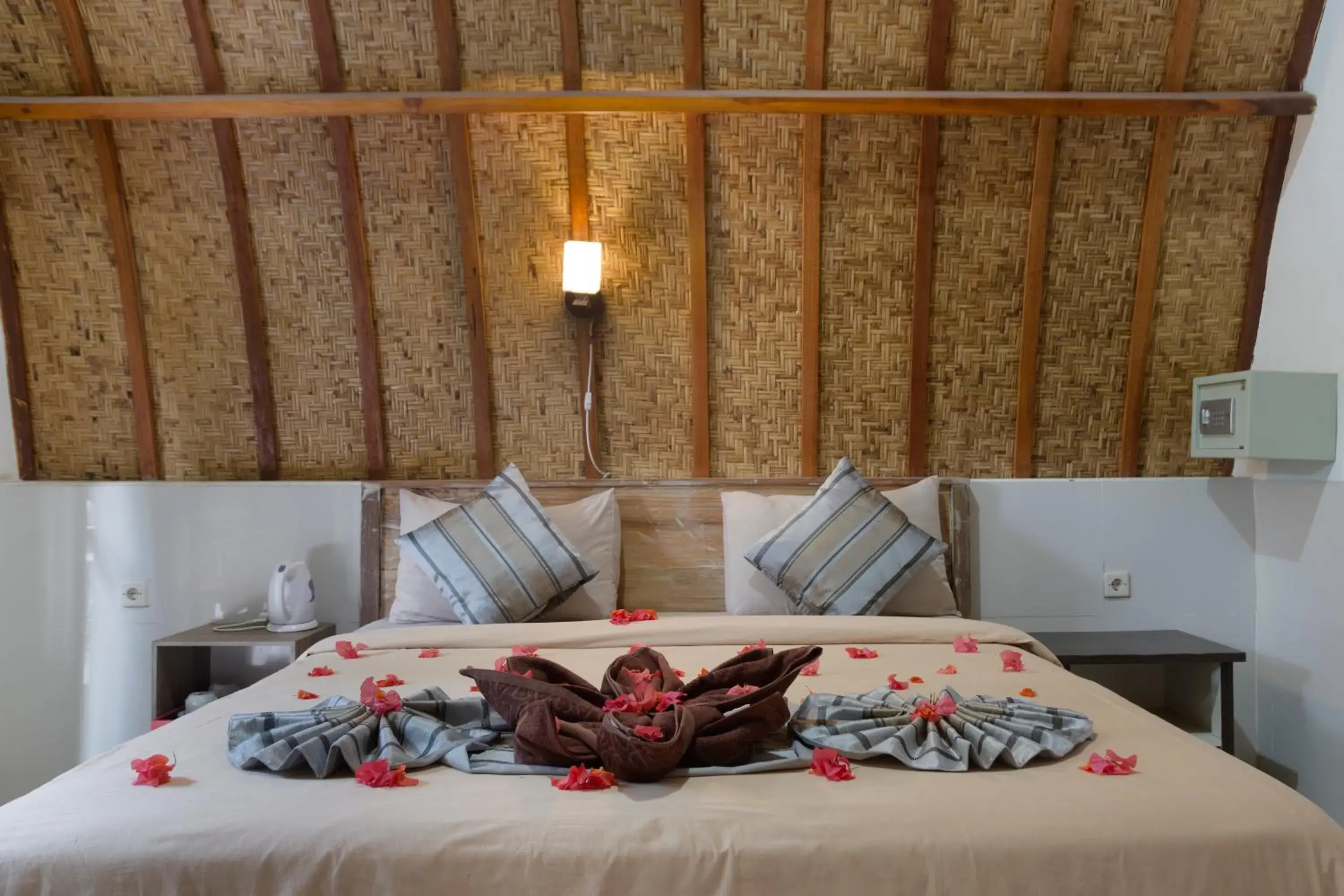 Bed in Warna Beach Hotel Bed in Warna Beach Hotel