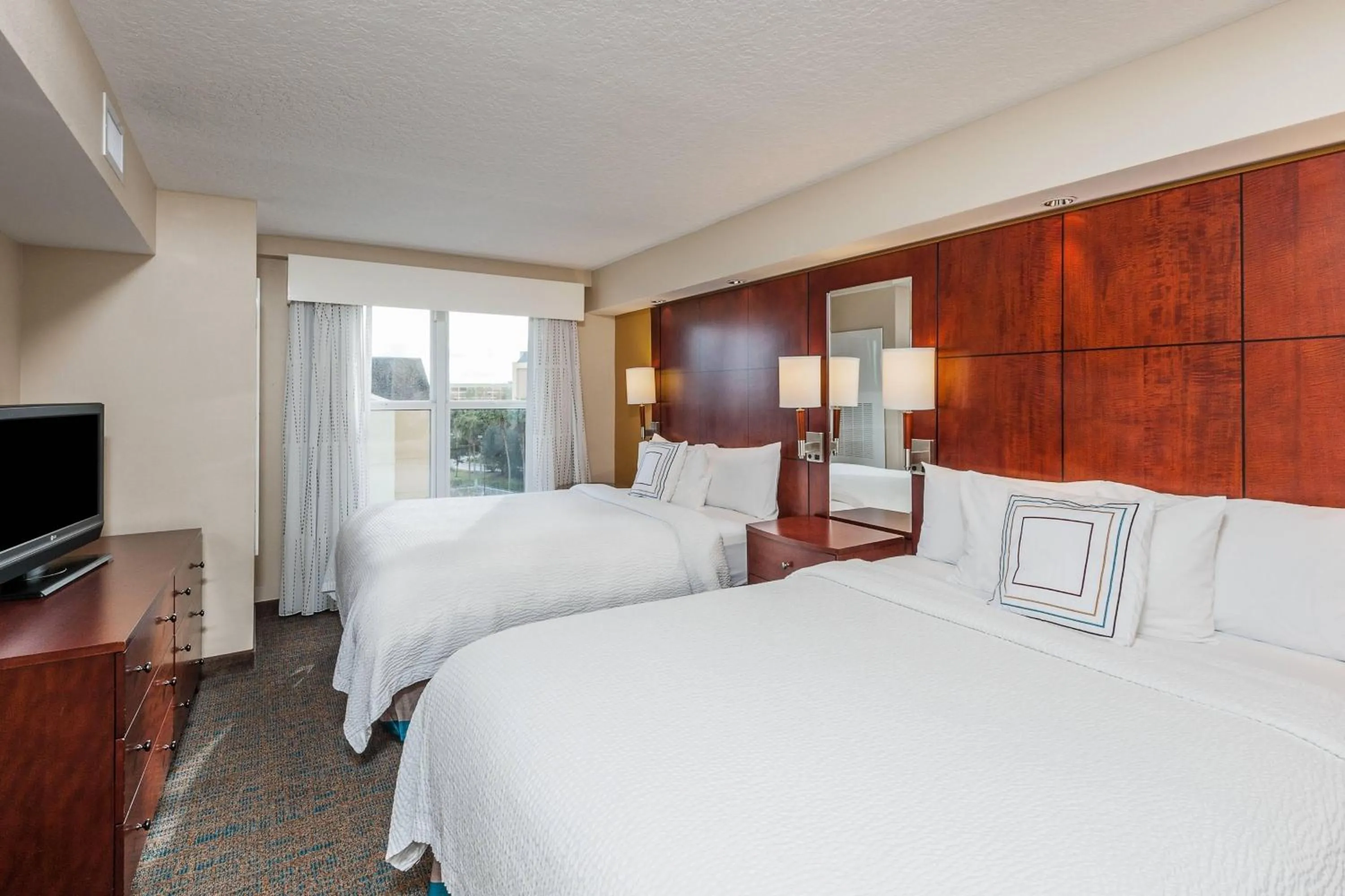 Bedroom, Bed in Residence Inn Orlando Airport