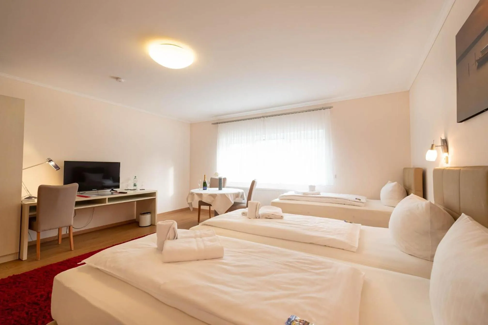 Bed in Kraichgauhotel