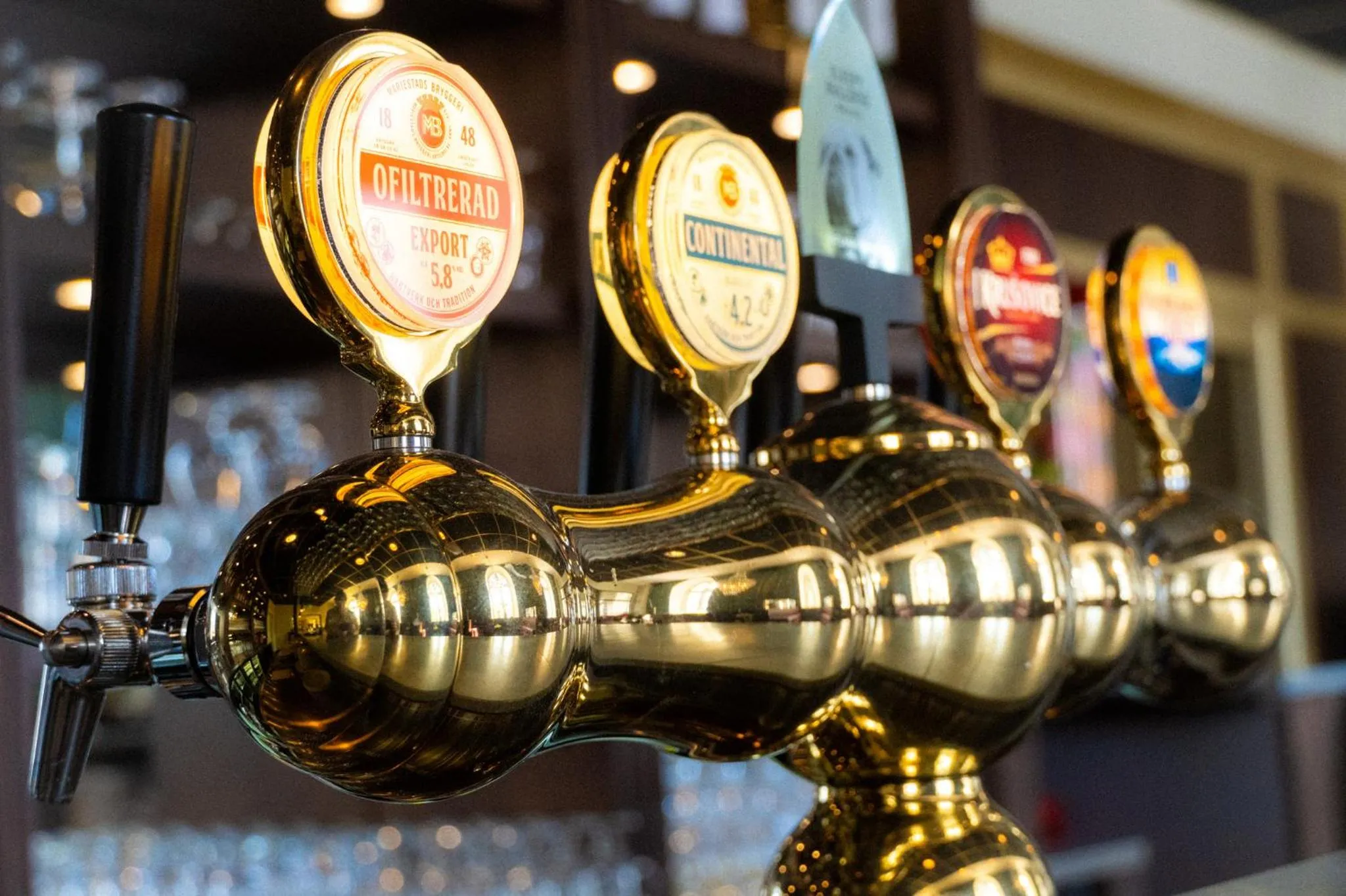 Lounge or bar in Vänerport Stadshotell i Mariestad