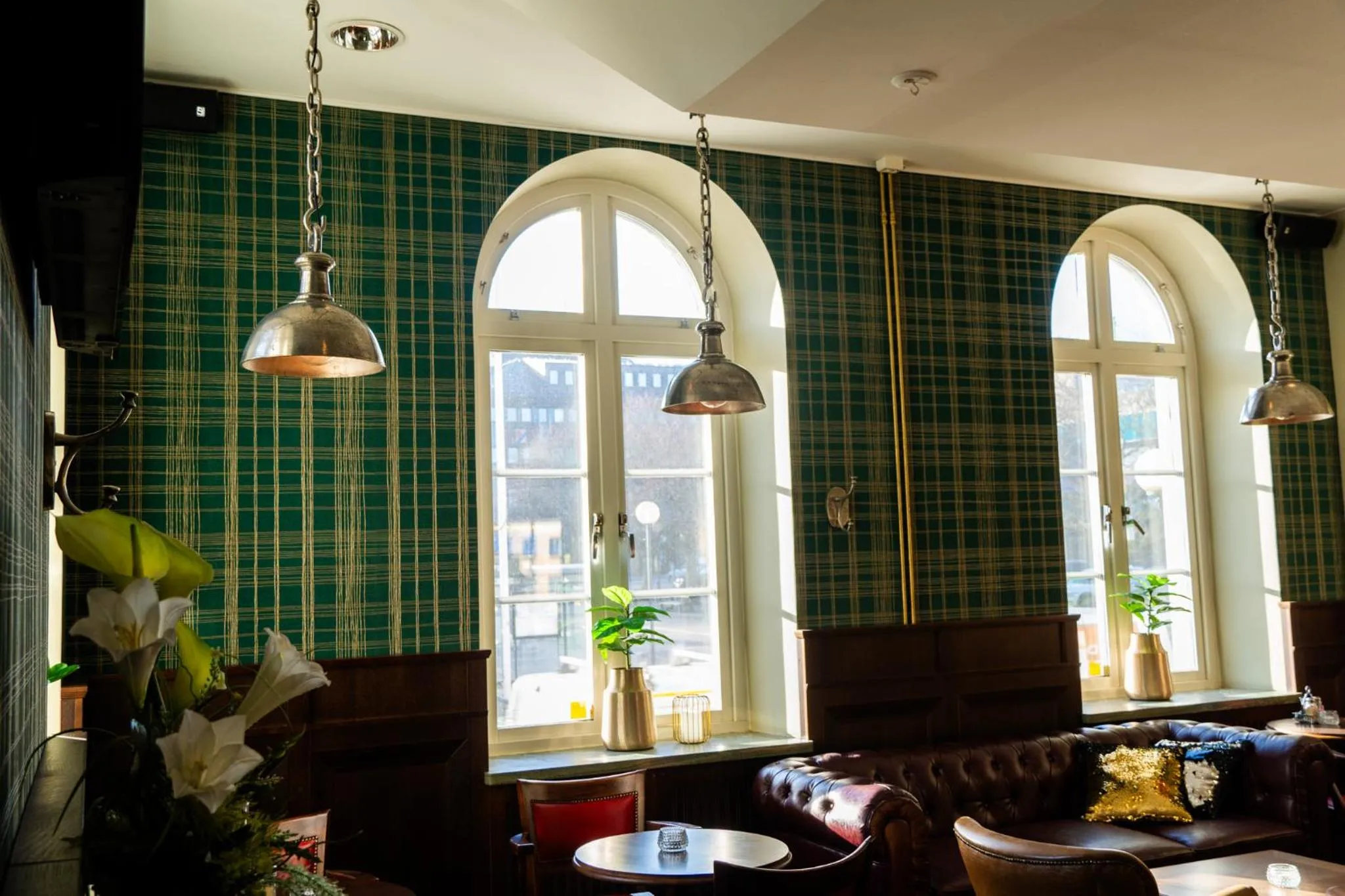 Lobby or reception in Vänerport Stadshotell i Mariestad