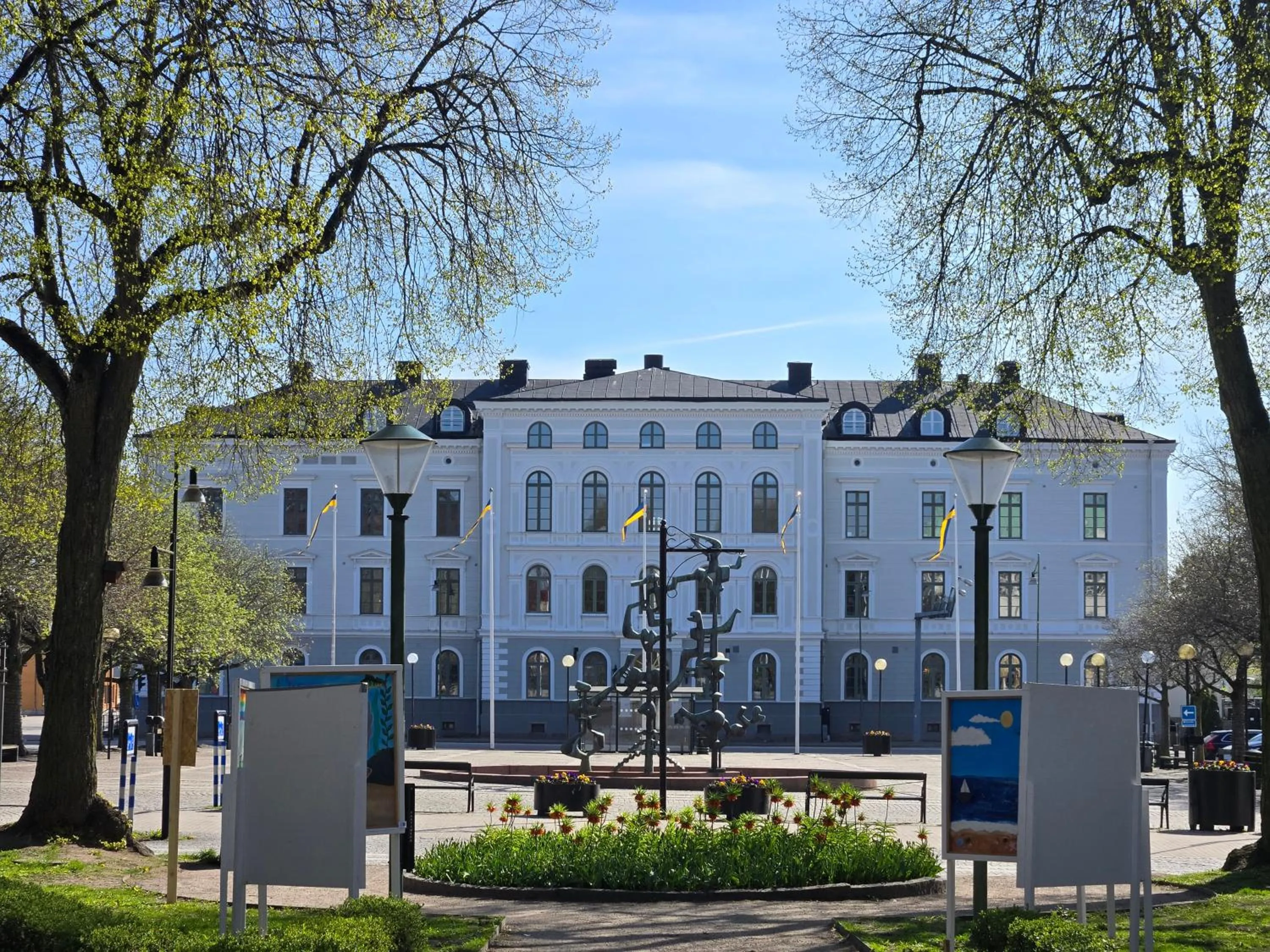 Facade/entrance in Vänerport Stadshotell i Mariestad