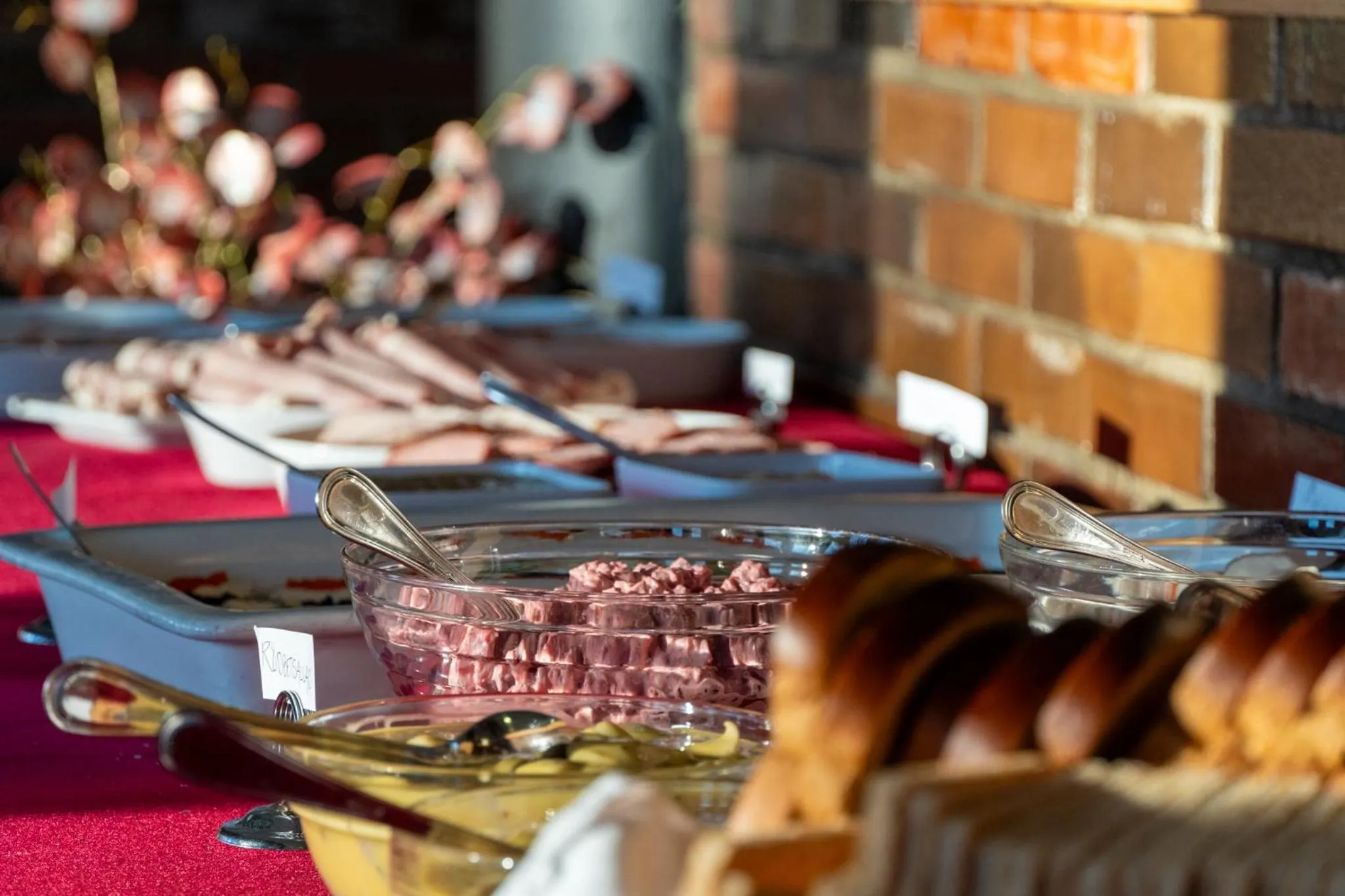 Breakfast in Vänerport Stadshotell i Mariestad
