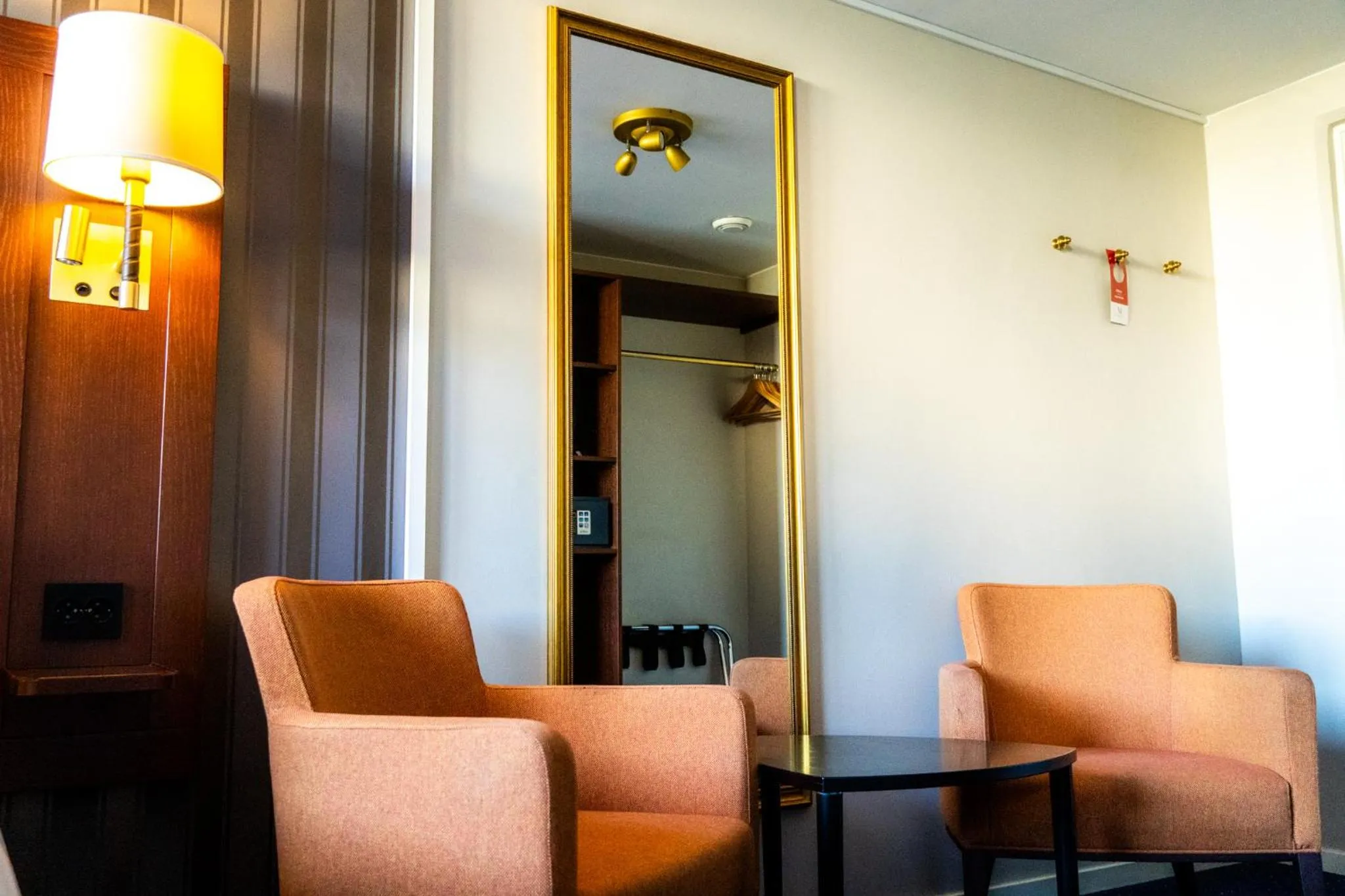 Seating area in Vänerport Stadshotell i Mariestad