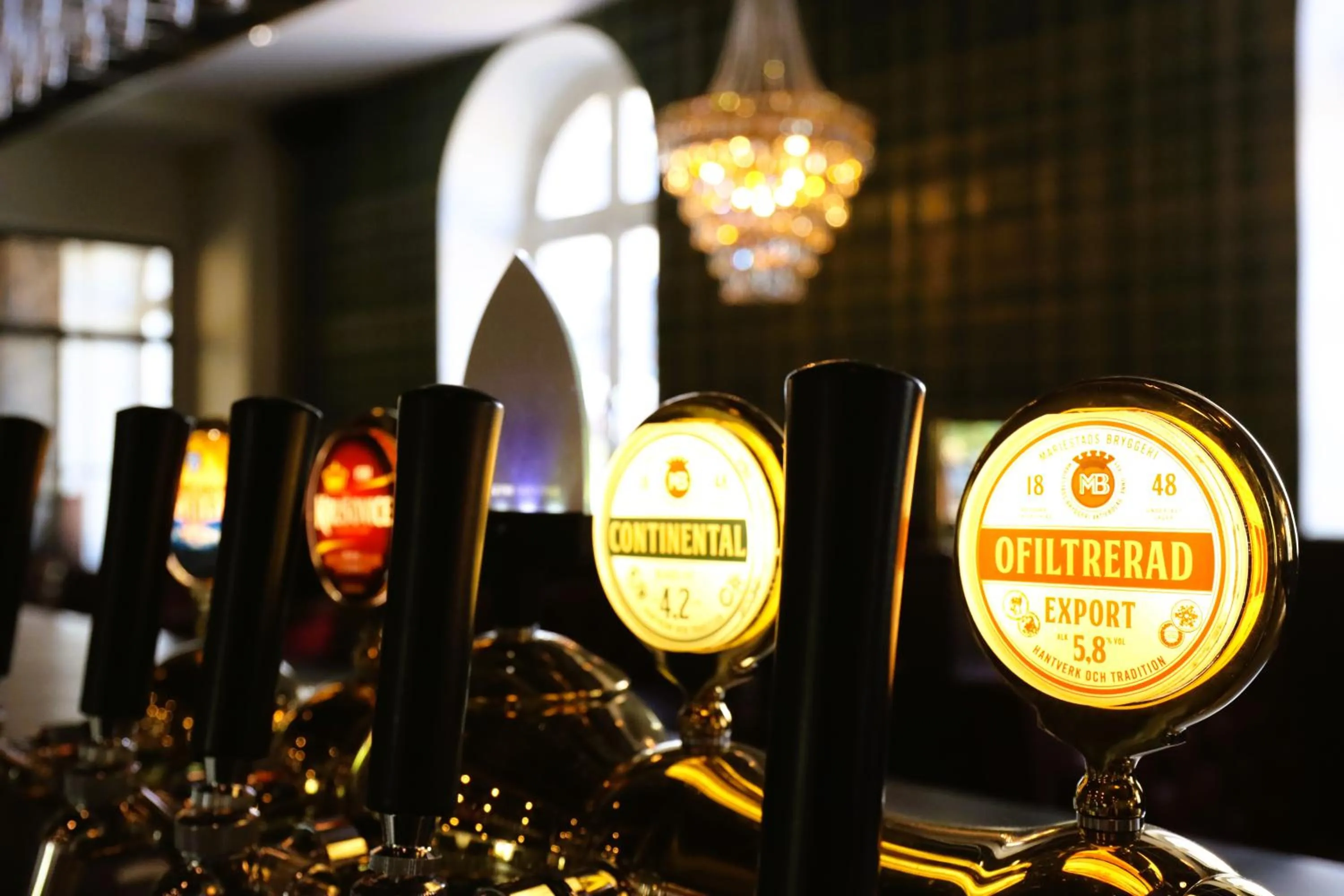 Lounge or bar in Vänerport Stadshotell i Mariestad