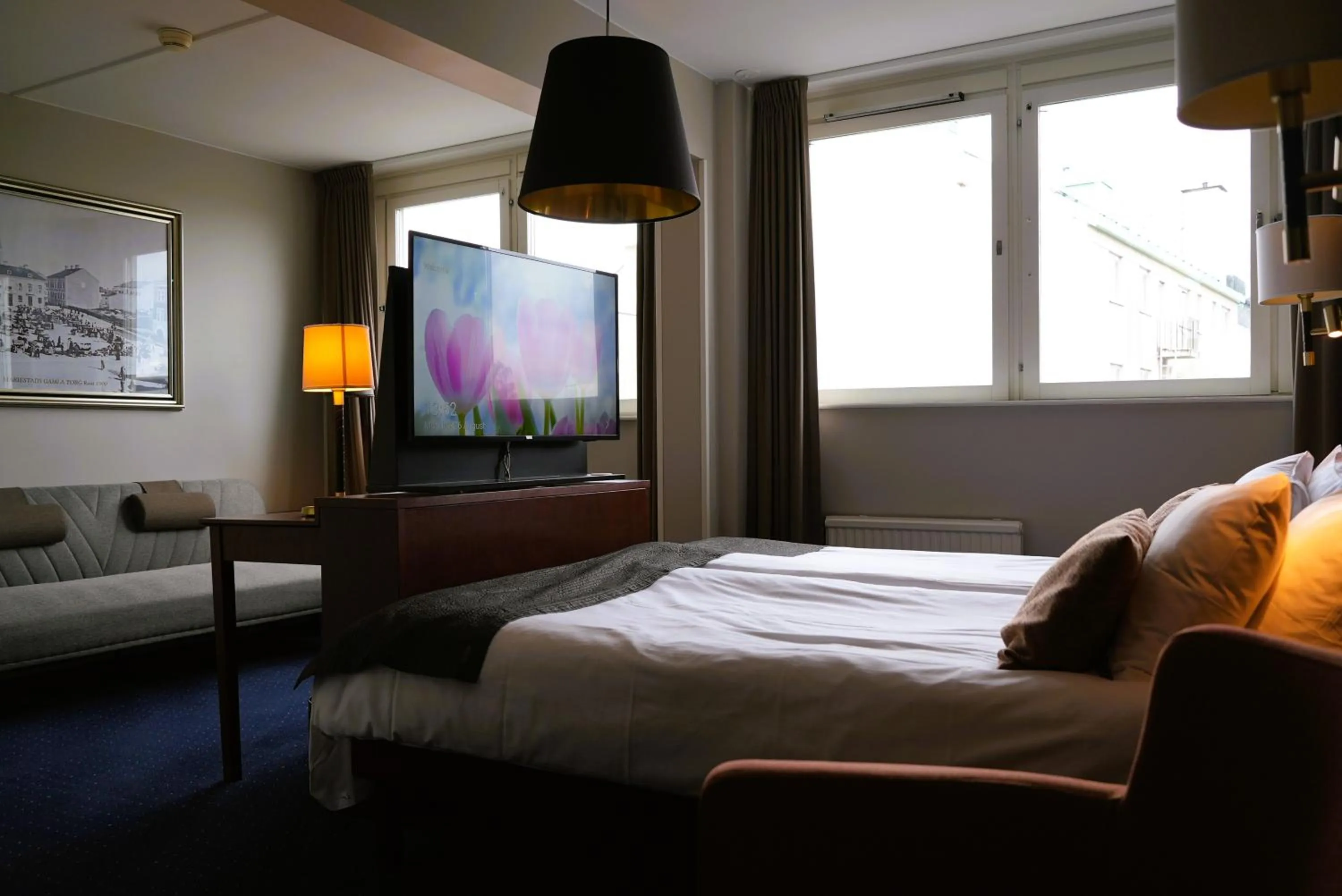 Bedroom, Bed in Vänerport Stadshotell i Mariestad