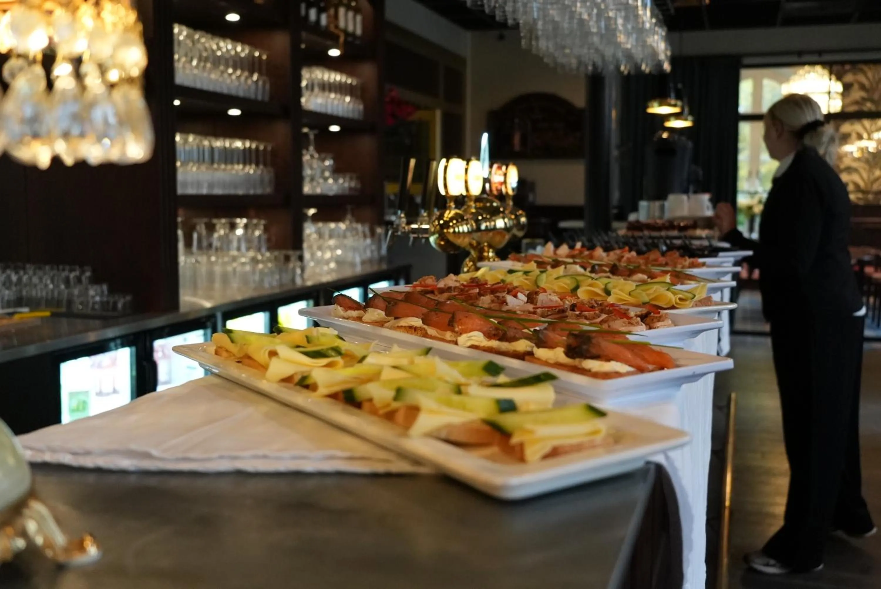 Restaurant/places to eat in Vänerport Stadshotell i Mariestad