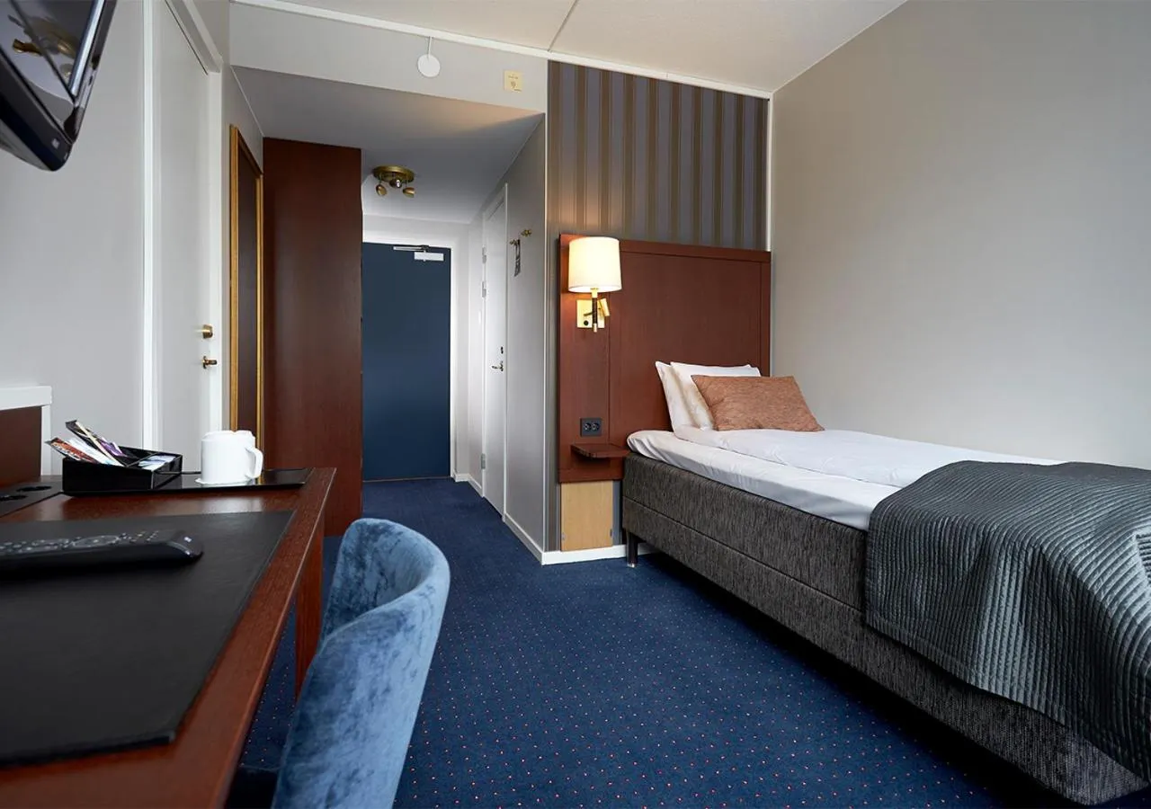 Bedroom, Bed in Vänerport Stadshotell i Mariestad