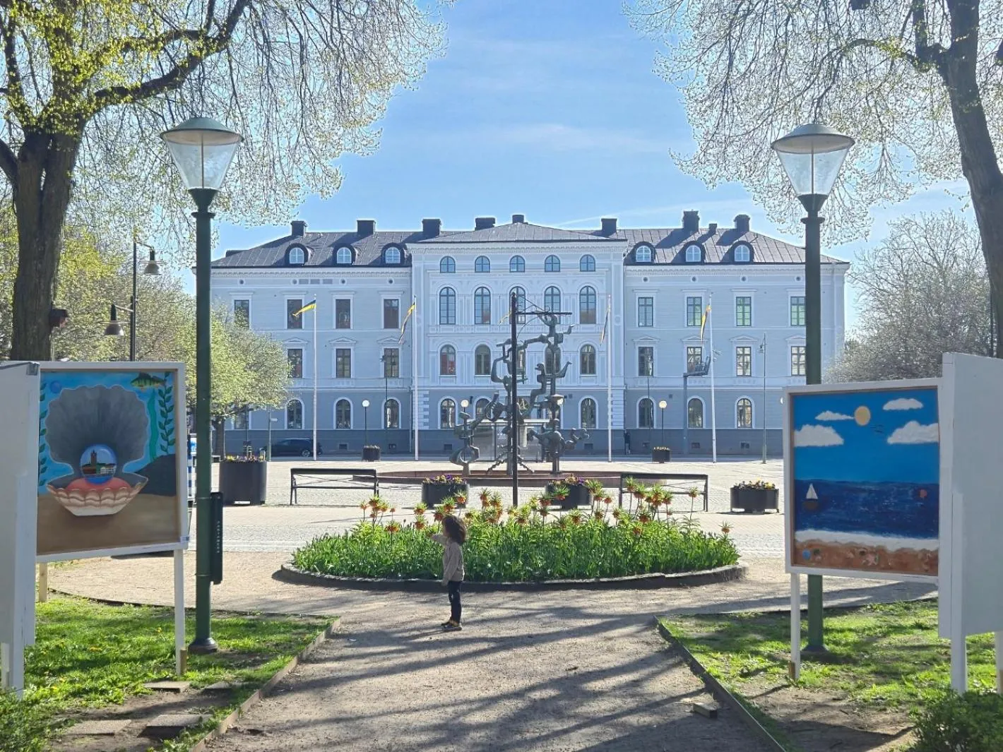 Facade/entrance in Vänerport Stadshotell i Mariestad