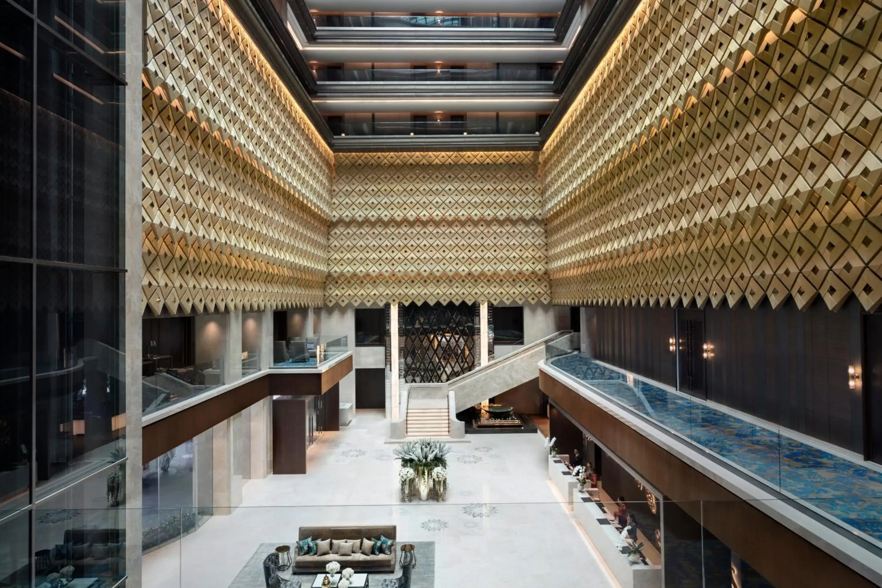 Lobby or reception in Lancaster Bangkok Lobby or reception in Lancaster Bangkok