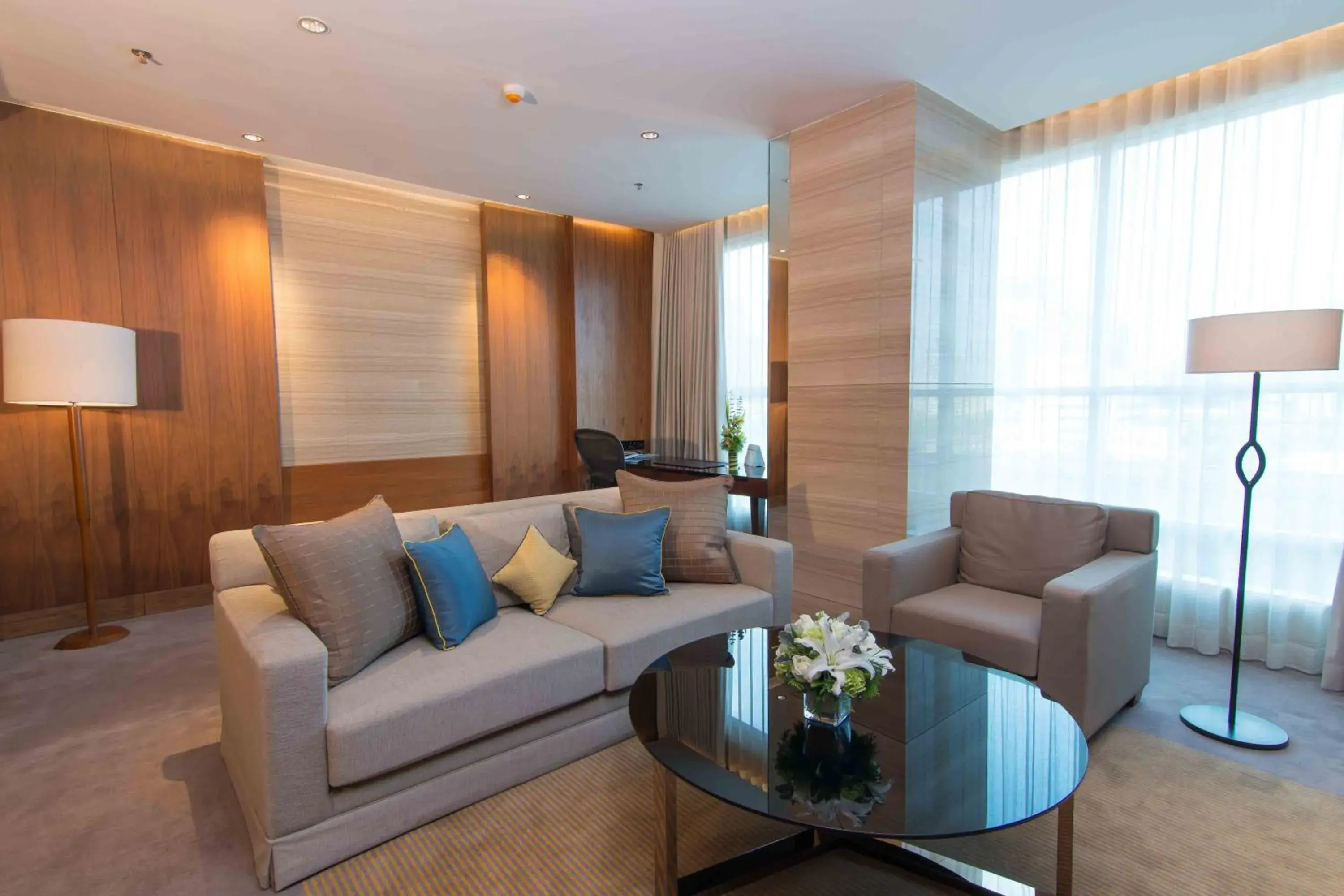 Living room in Lancaster Bangkok Living room in Lancaster Bangkok